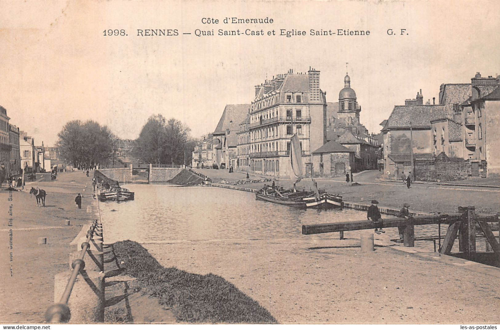 35 RENNES QUAI SAINT CAST - Rennes