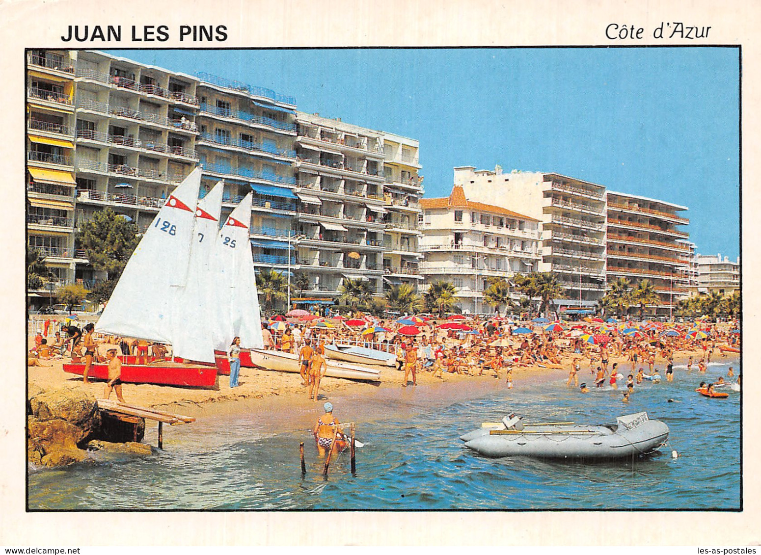 6 JUAN LES PINS L ECOLE DE VOILE - Juan-les-Pins