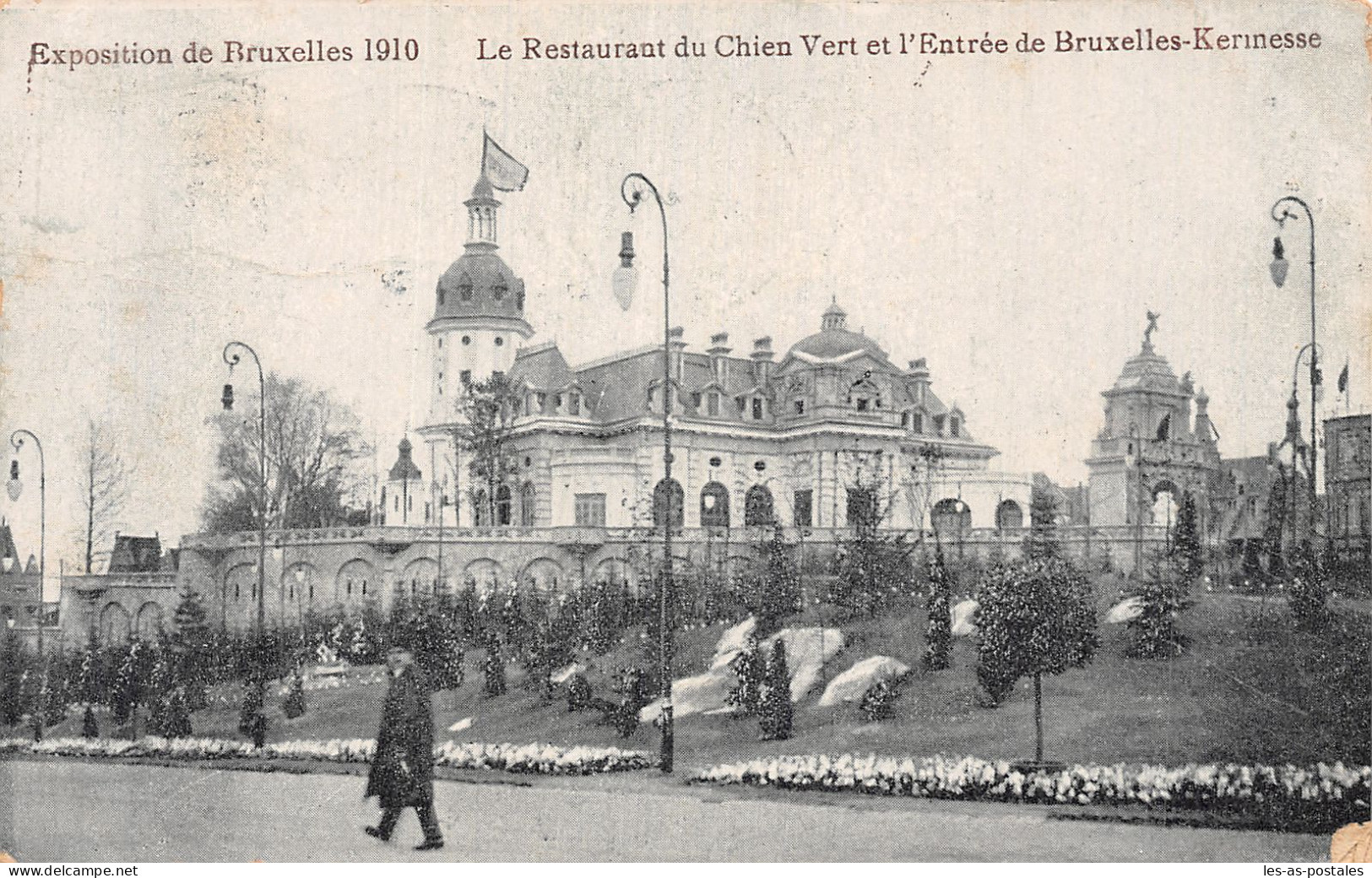 Belgique BRUXELLES EXPOSITION 1910 - Mostre Universali