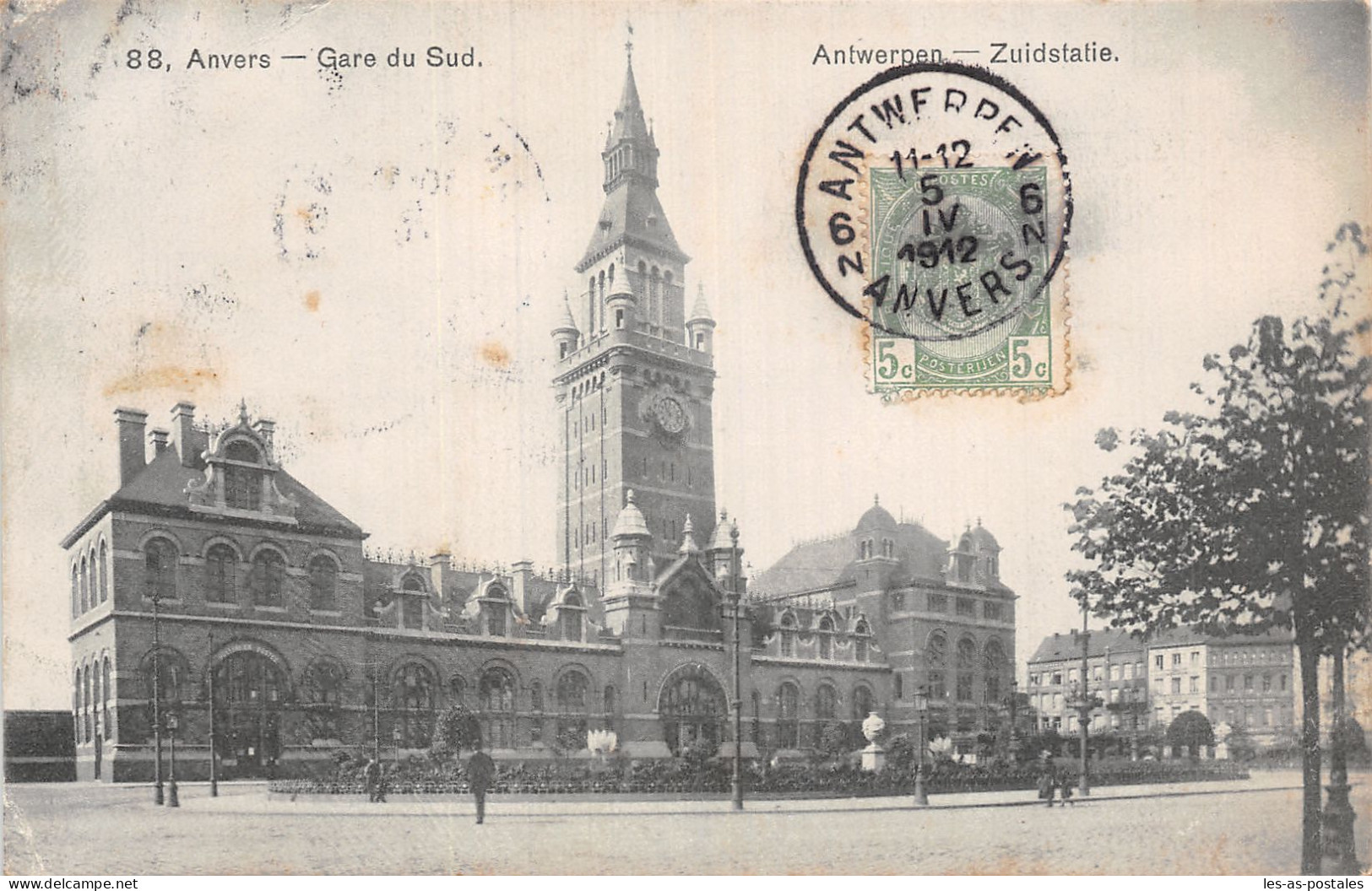 Belgique ANVERS GARE DU SUD - Antwerpen