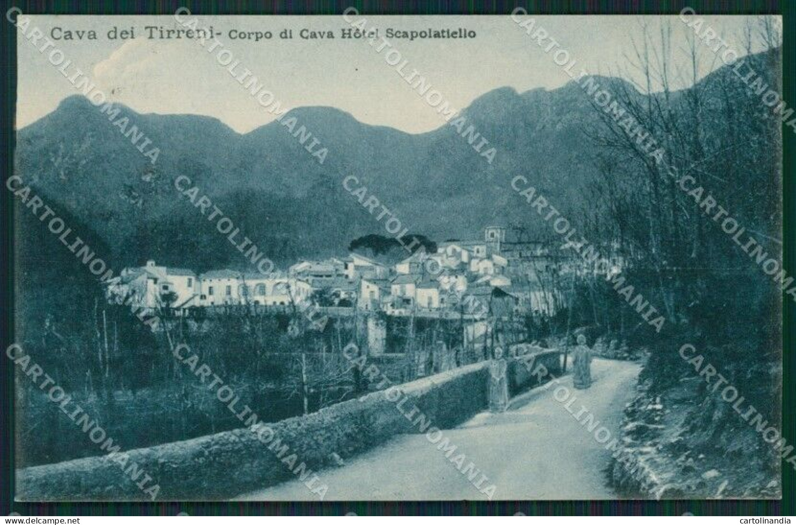Salerno Cava De Tirreni Corpo Di Cartolina XB1571 - Salerno