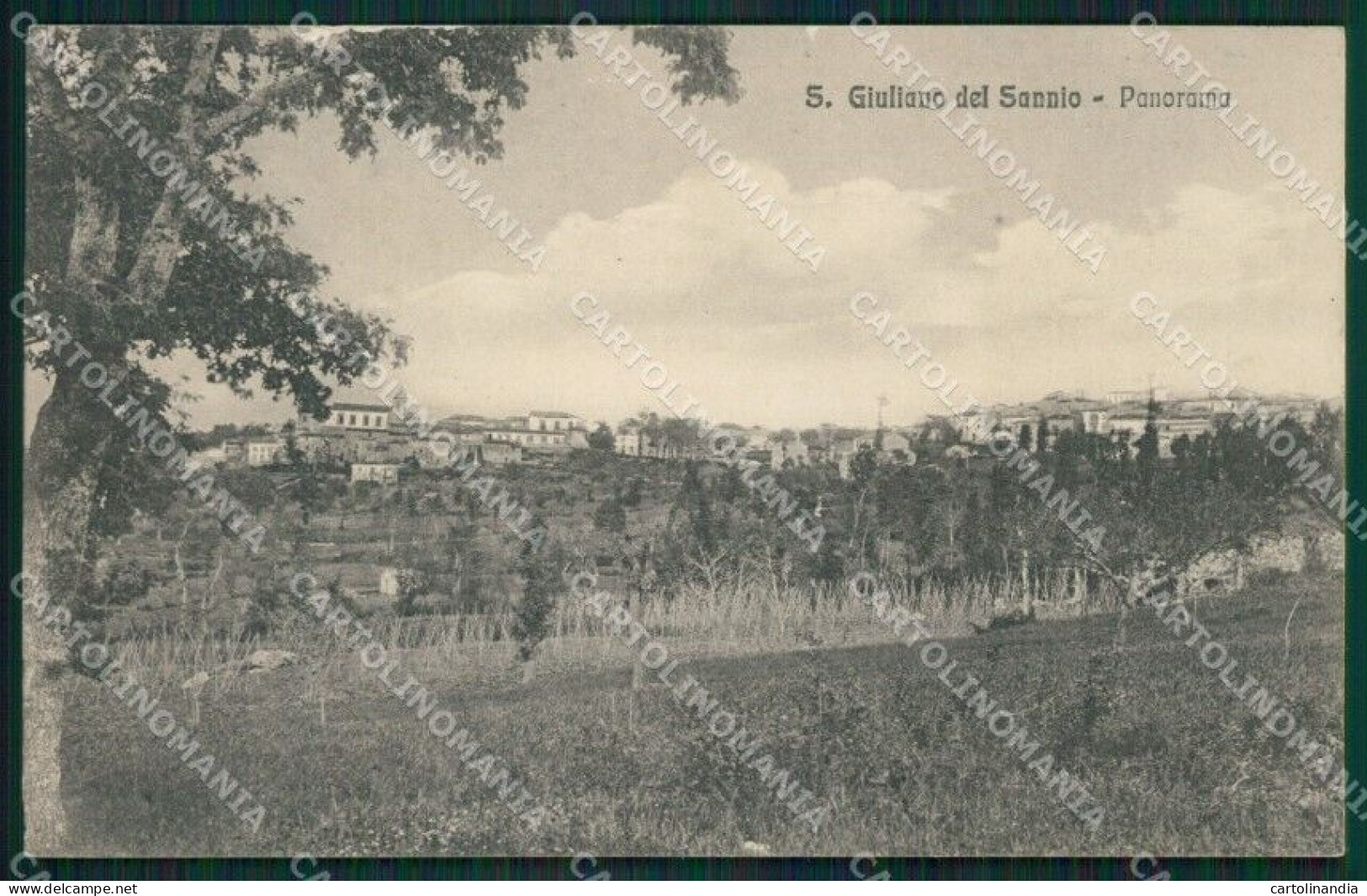 Campobasso San Giuliano Di Sannio ABRASA Cartolina XB1683 - Campobasso