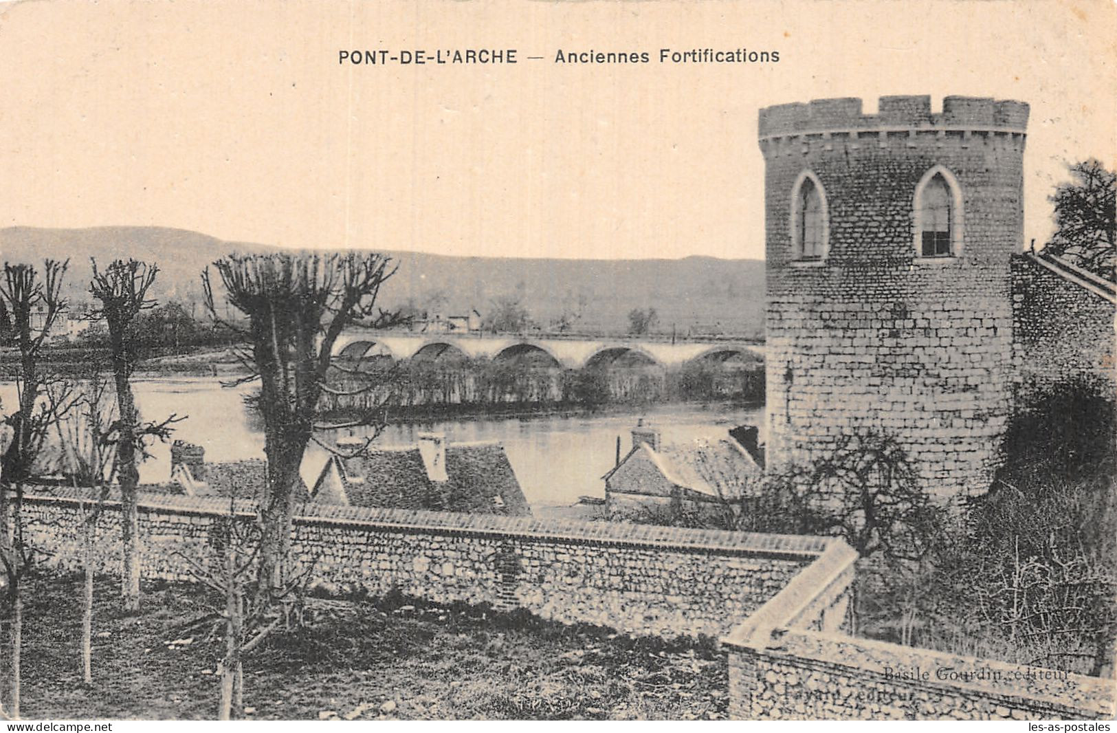 27 PONT DE L ARCHE FORTIFICATION - Pont-de-l'Arche