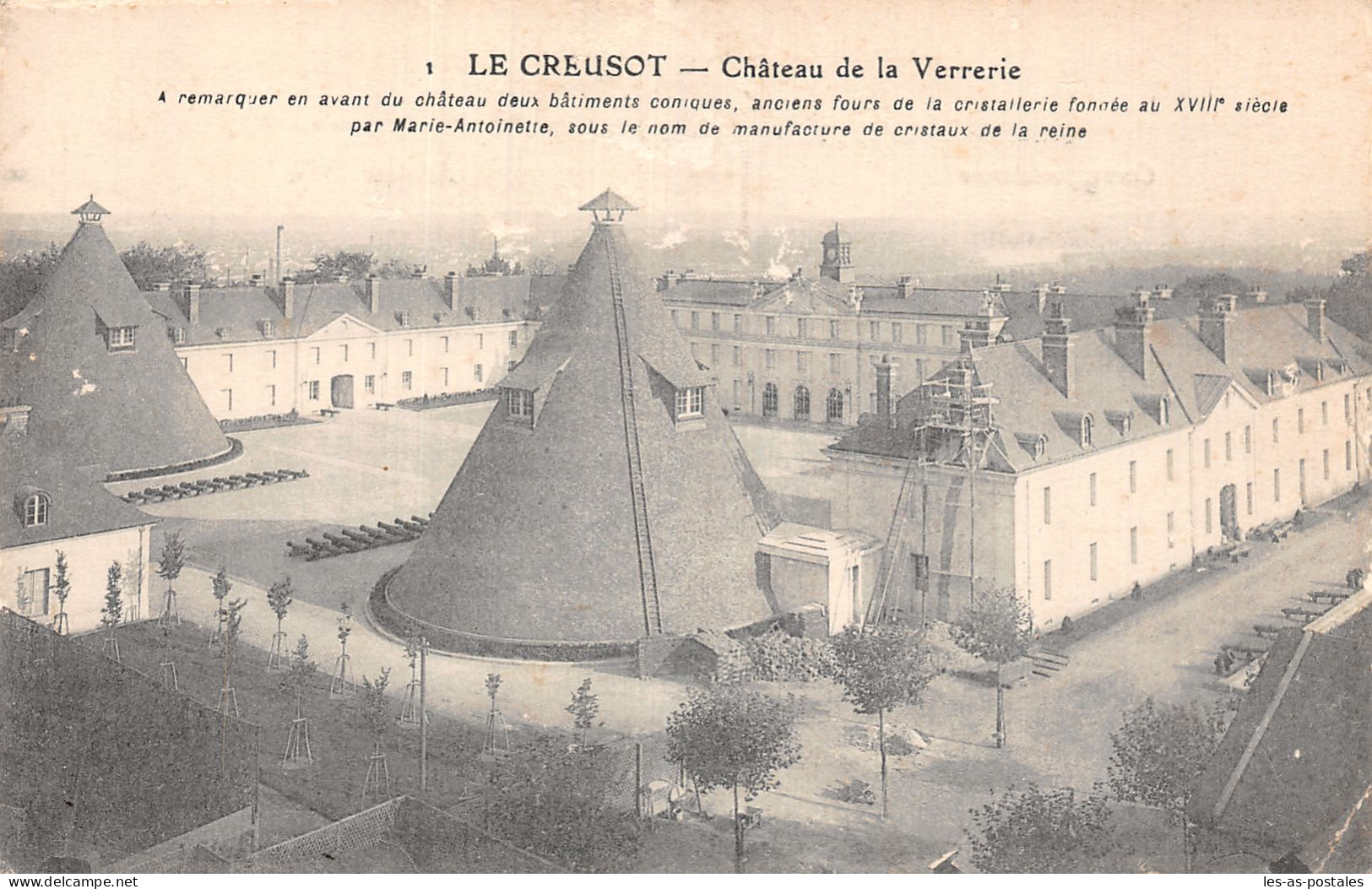 71 LE CREUSOT CHÂTEAU DE LA VERRERIE - Le Creusot