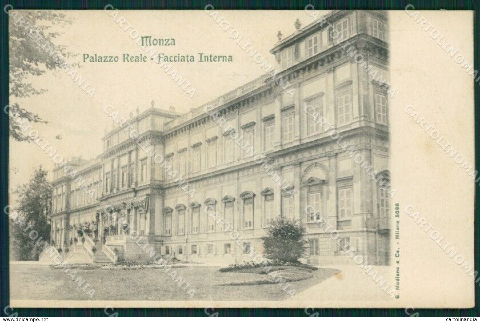 Milano Monza Palazzo Reale Cartolina XB1349 - Milano (Milan)