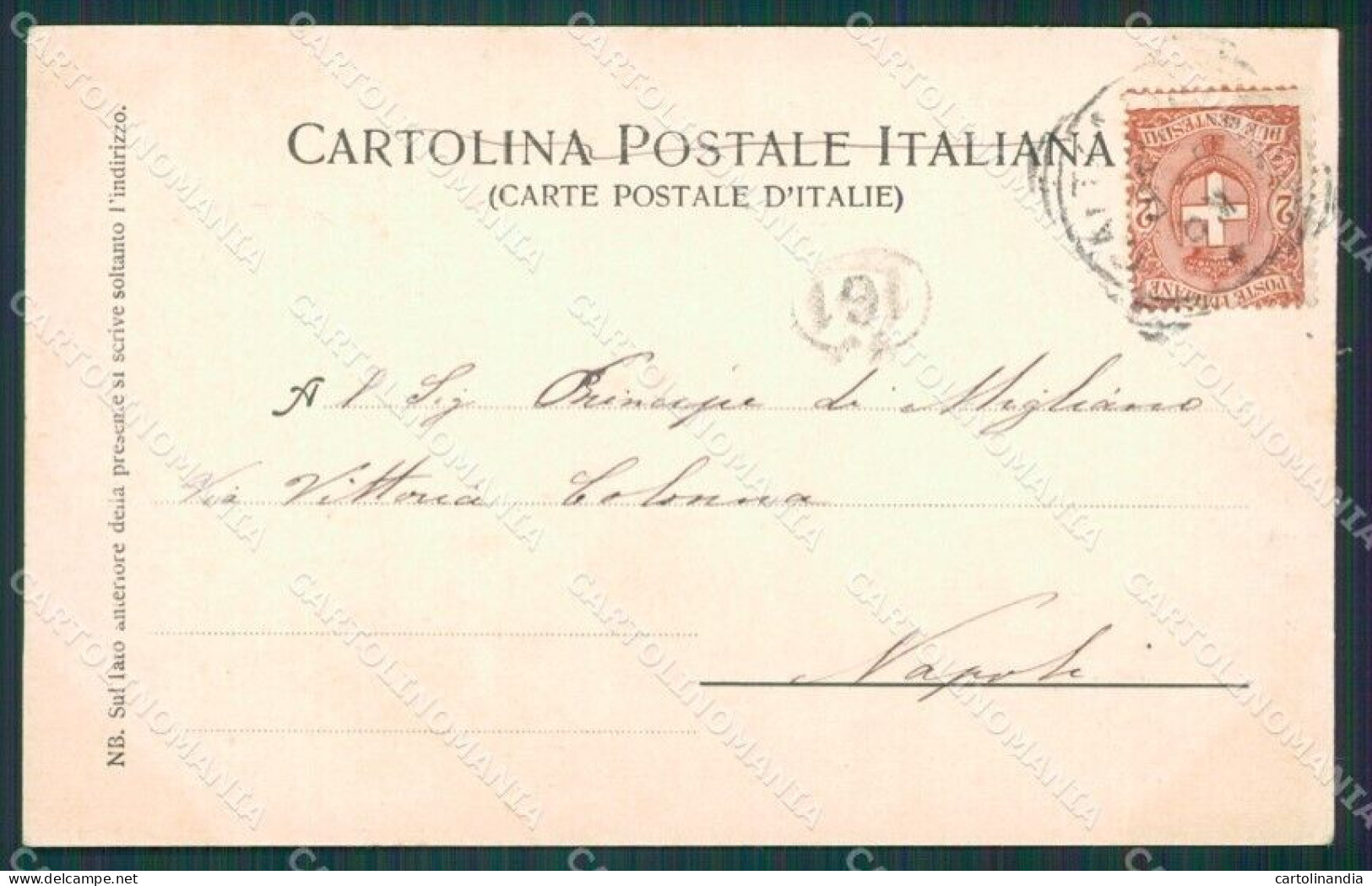 Caltanissetta Città Palazzo Provinciale Cartolina XB1806 - Caltanissetta