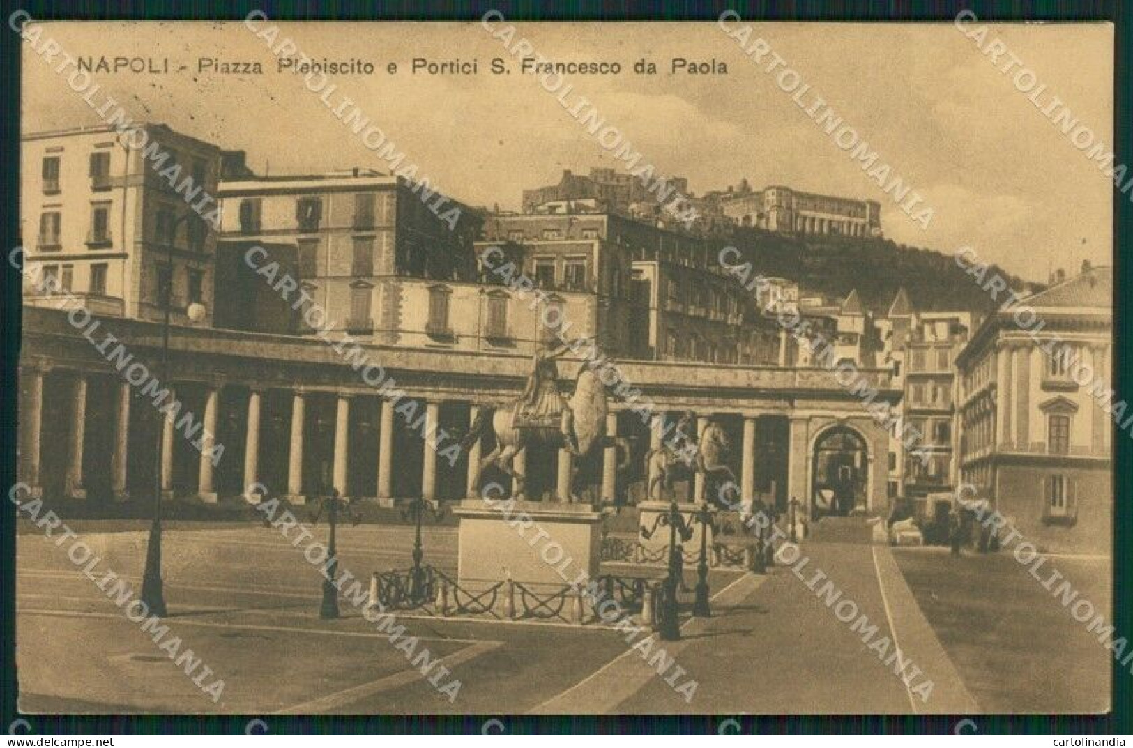 Napoli Città Cartolina XB1918 - Napoli