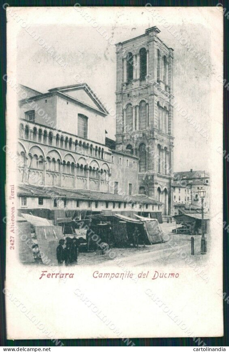 Ferrara Città Mercato Alterocca 2427 Cartolina XB2028 - Ferrara