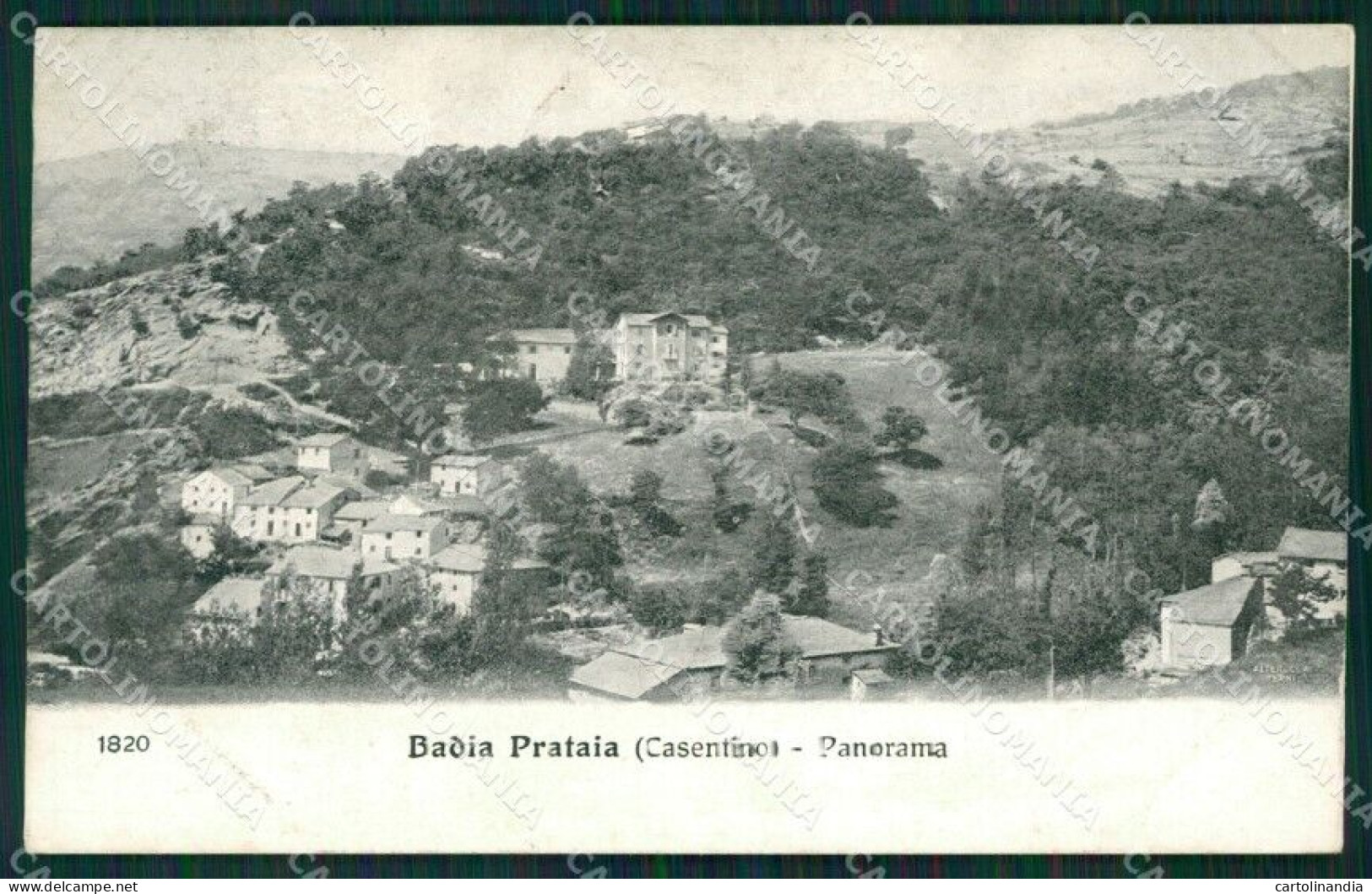 Arezzo Poppi Badia Prataglia Alterocca 1820 Cartolina XB2046 - Arezzo