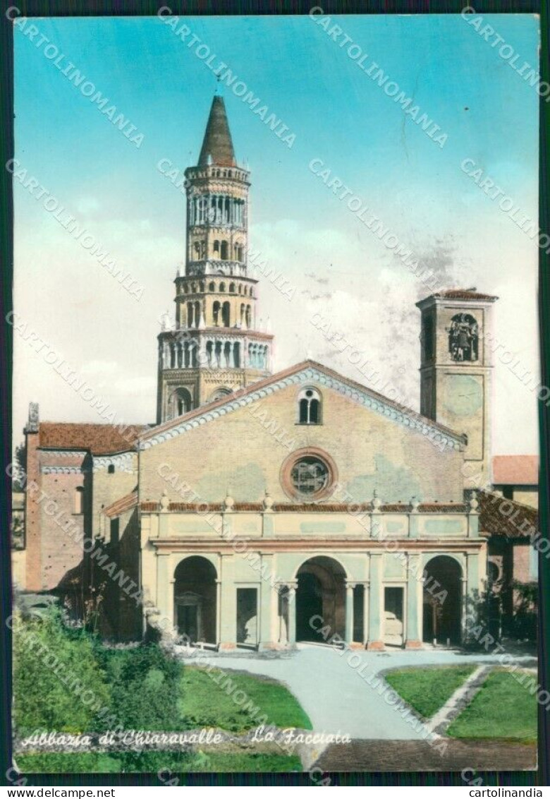 Milano Abbazia Di Chieravalle PIEGHINA FG Foto Cartolina KB5064 - Milano