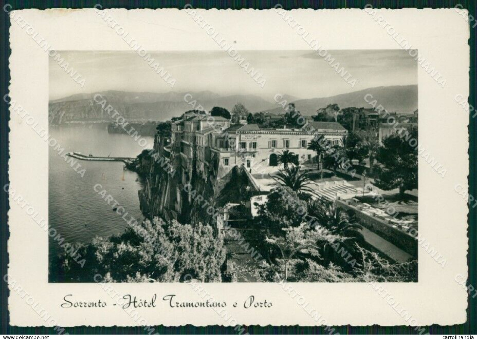 Napoli Sorrento STRAPPINO FG Foto Cartolina KB5069 - Napoli (Naples)