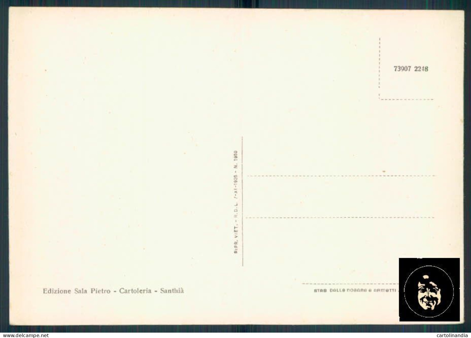 Vercelli Santhià PIEGHINA FG Cartolina ZF0729 - Vercelli