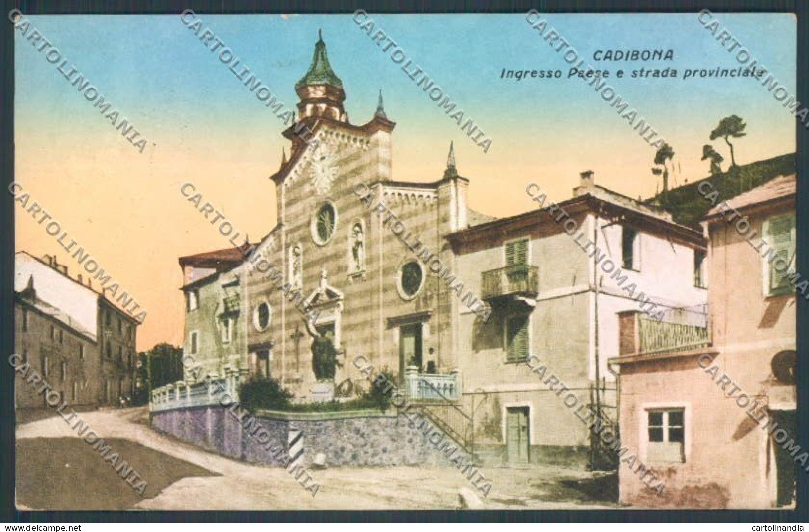 Savona Cadibona Cartolina ZQ1607 - Savona