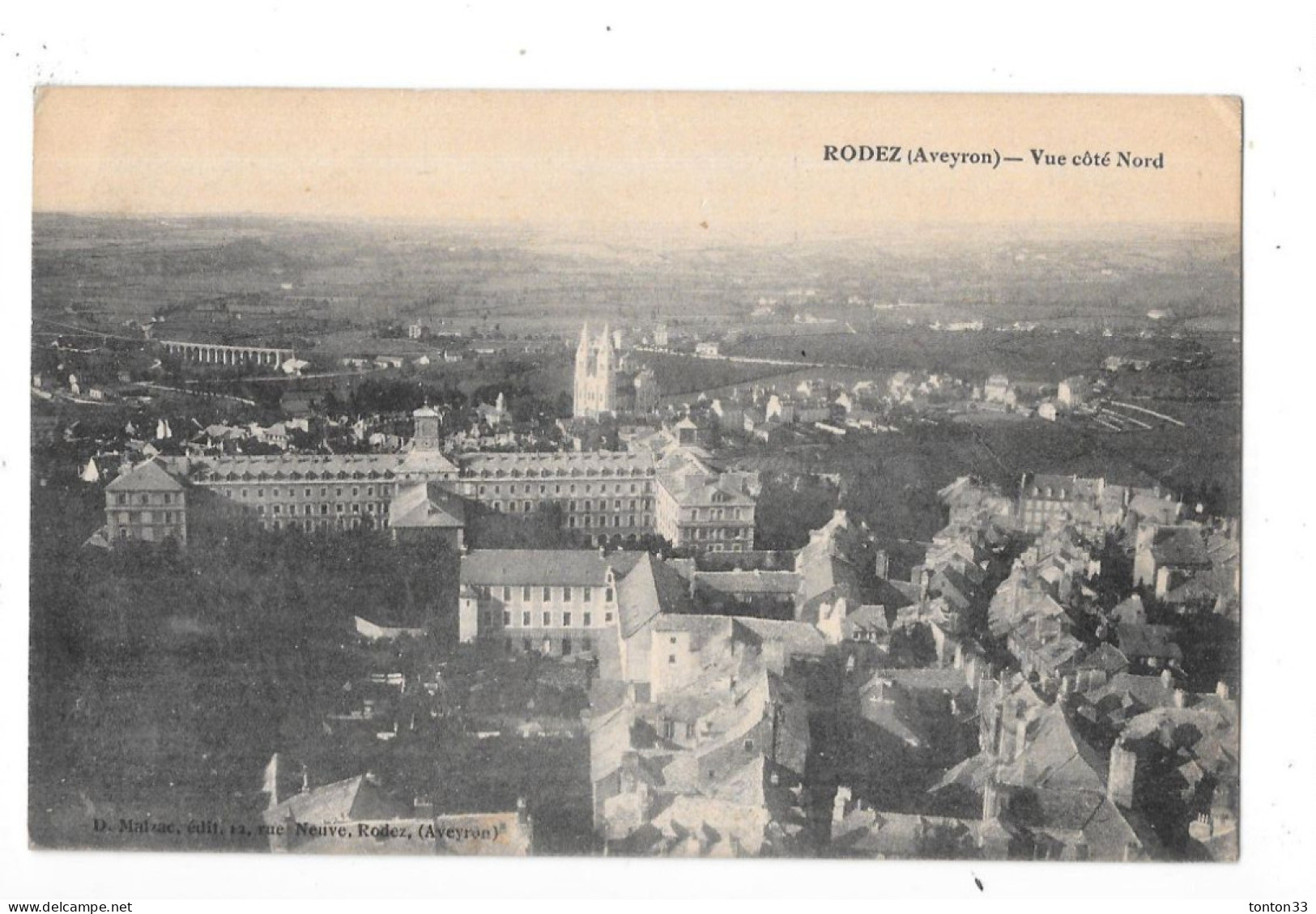 RODEZ - 12 - Vue Coté Nord - TOUL 6 - - Rodez