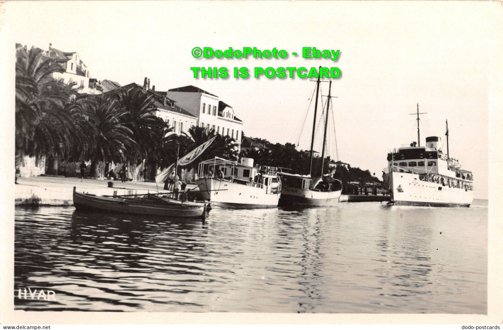 R411665 Hvar. Old Photography. Postcard - Monde