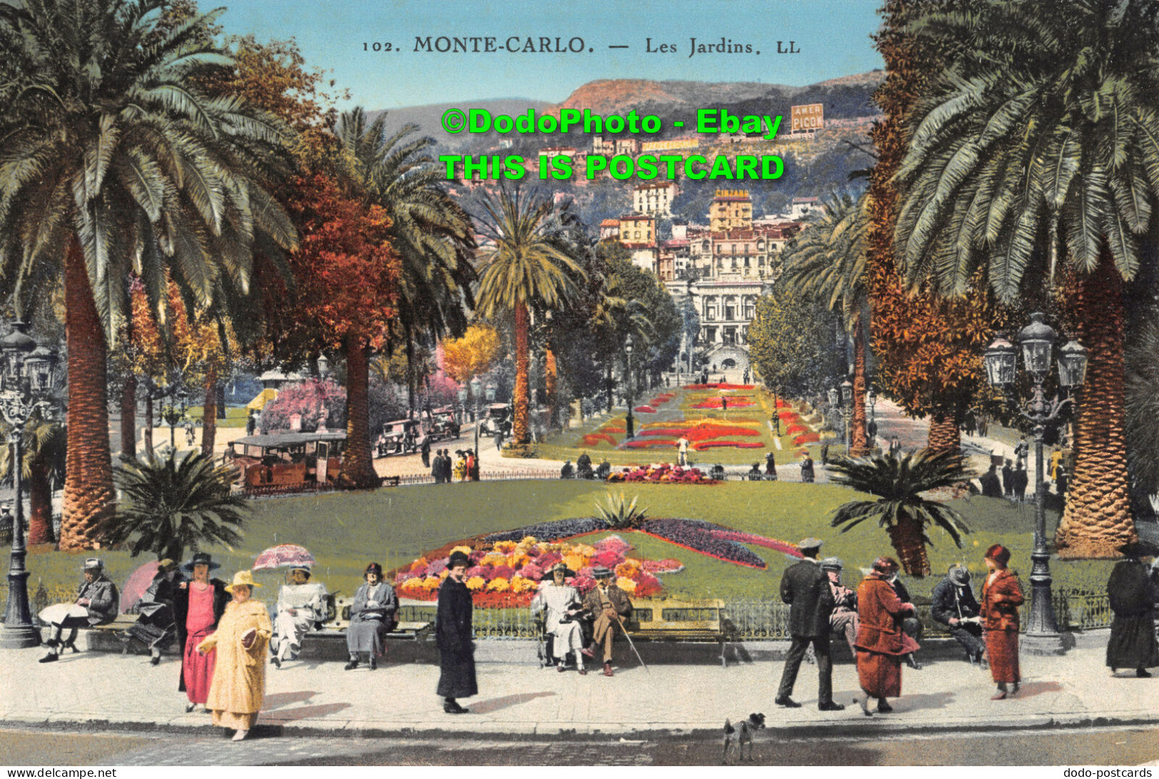 R410510 102. Monte Carlo. Les Jardins. LL. Levy Et Neurdein Reunis - Monde