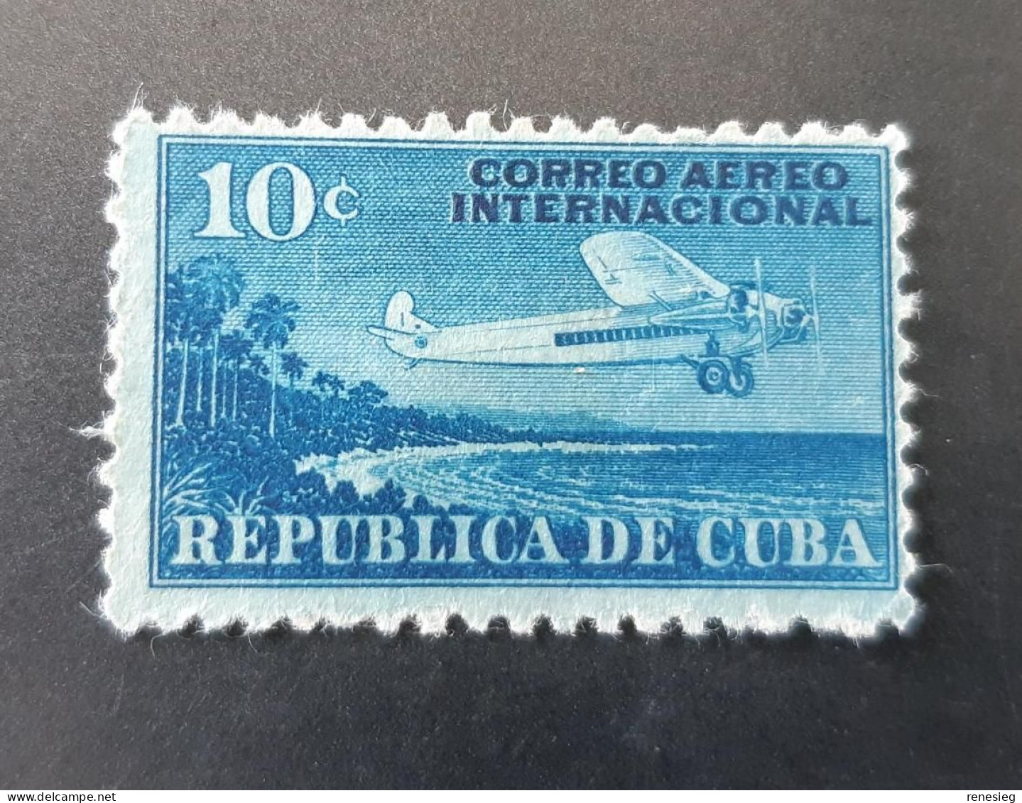 Cuba Aereo Yvert 5 NSG - Aéreo
