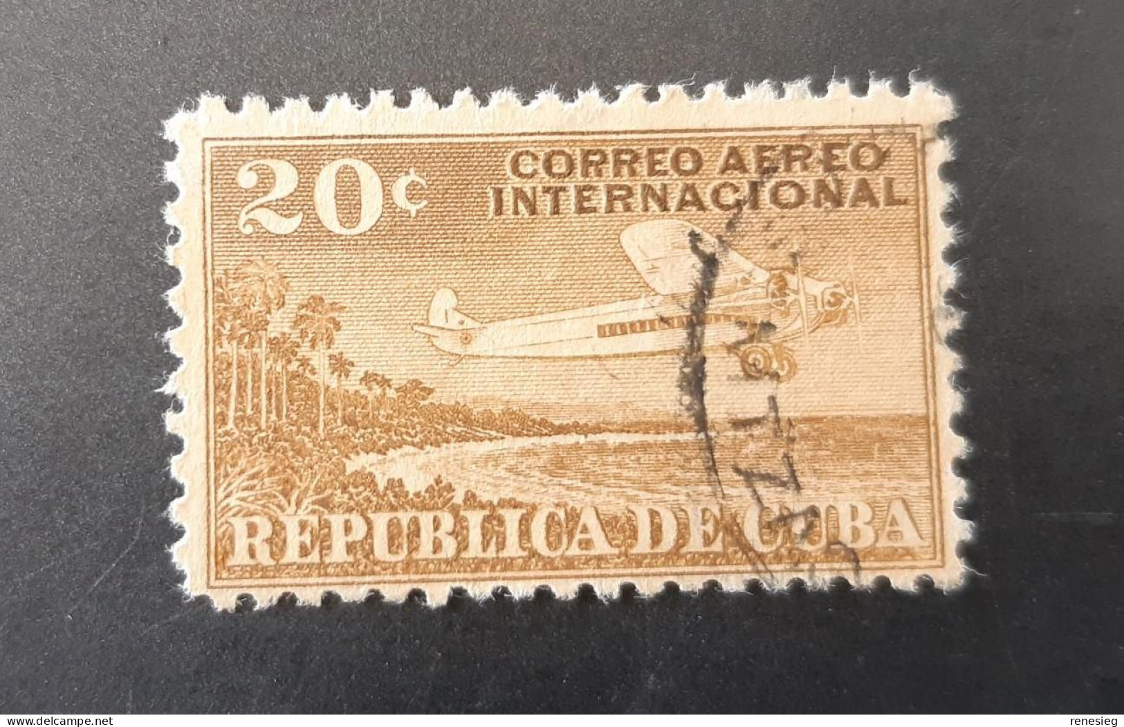 Cuba Aereo Yvert 7 - Poste Aérienne