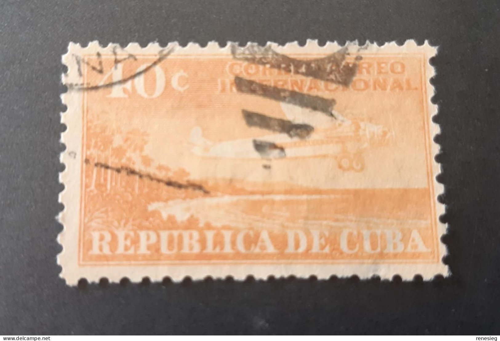 Cuba Aereo Yvert 9 - Poste Aérienne