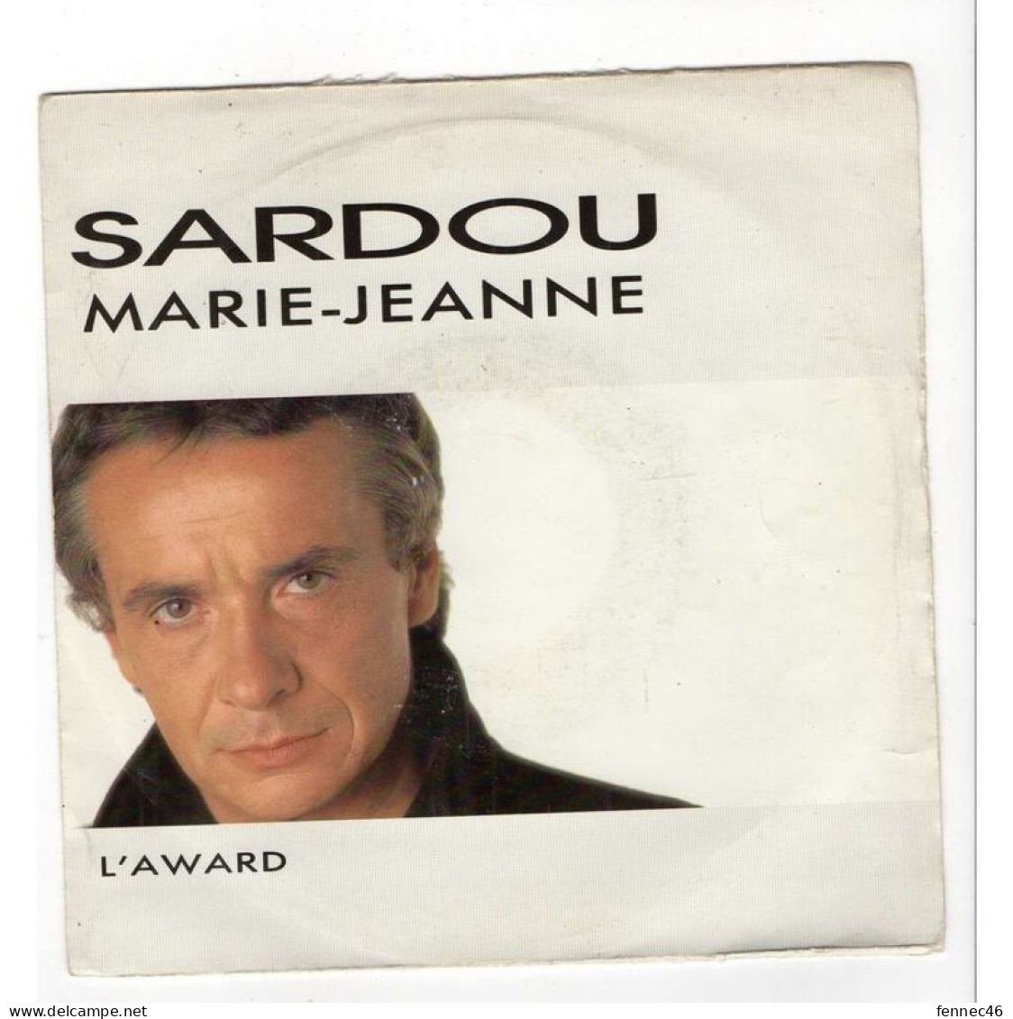* Vinyle 45t - Michel SARDOU - Marie Jeanne - L'Award - Autres - Musique Française