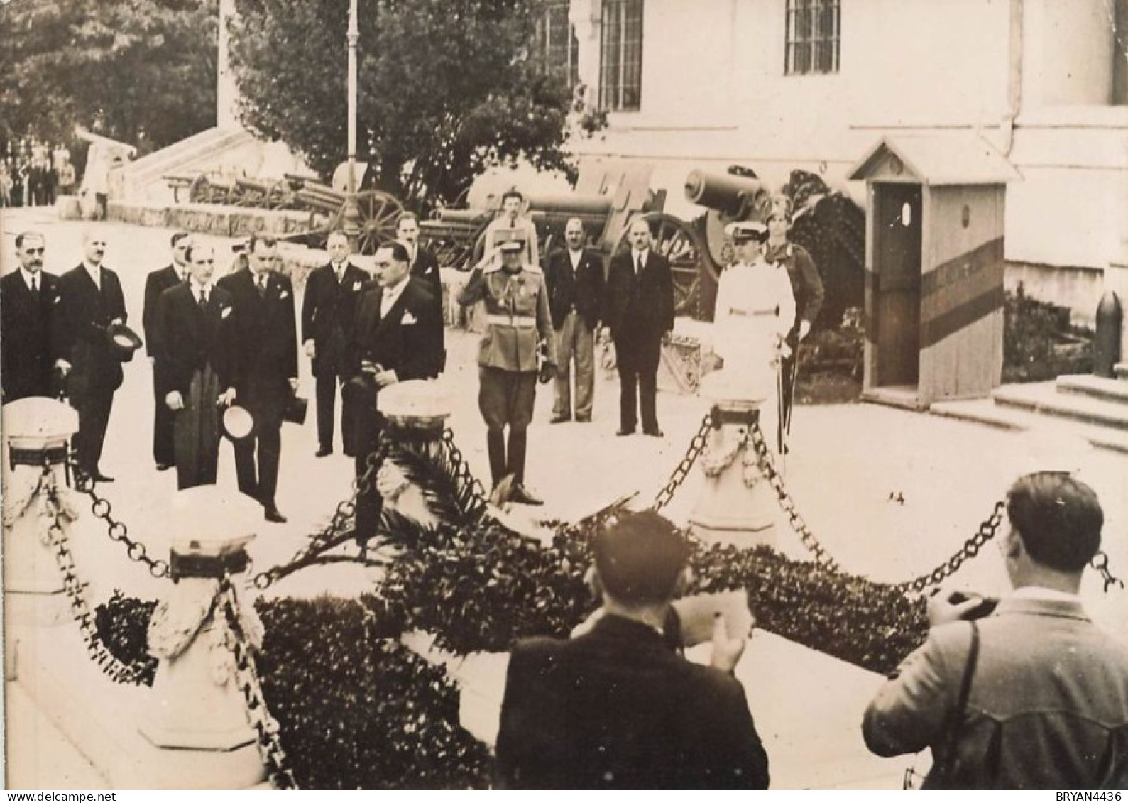 BUCAREST - ROUMANIE - STOYADINOVITCH PRESIDENT Du CONSEIL, MINISTRE AFFAIRES ETRANGERES- SEPT.1936 - RARE PHOTO 13x18cm - Rumänien