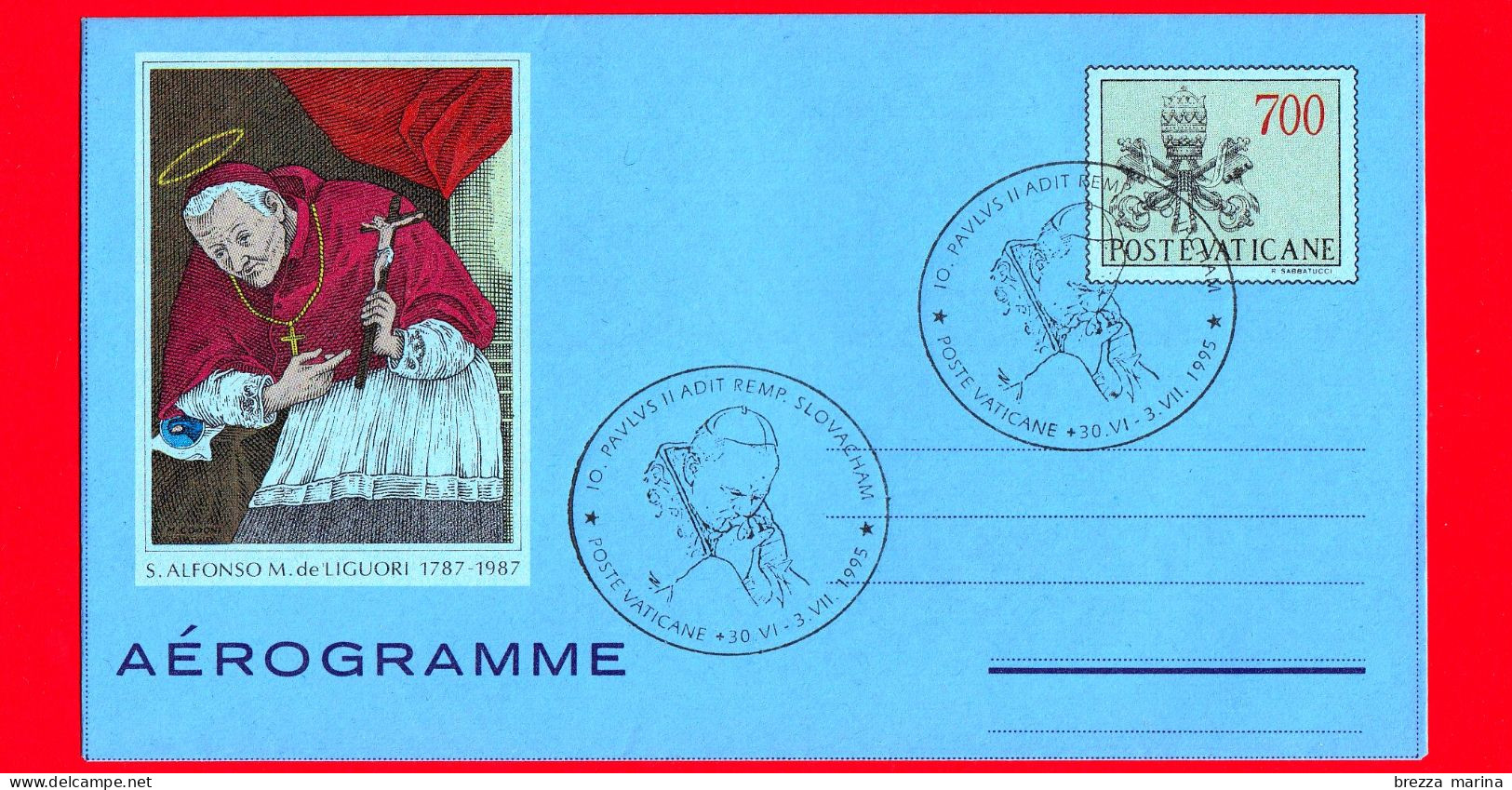 Nuovo - MNH - VATICANO - 1995 - Viaggio Di Giovanni Paolo II Nella Repubblica Slovacca - Cofanetto - Storia Postale