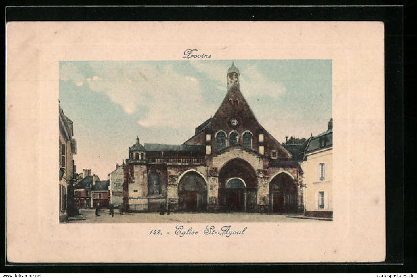 CPA Provins, Eglise St-Ayoul  - Provins