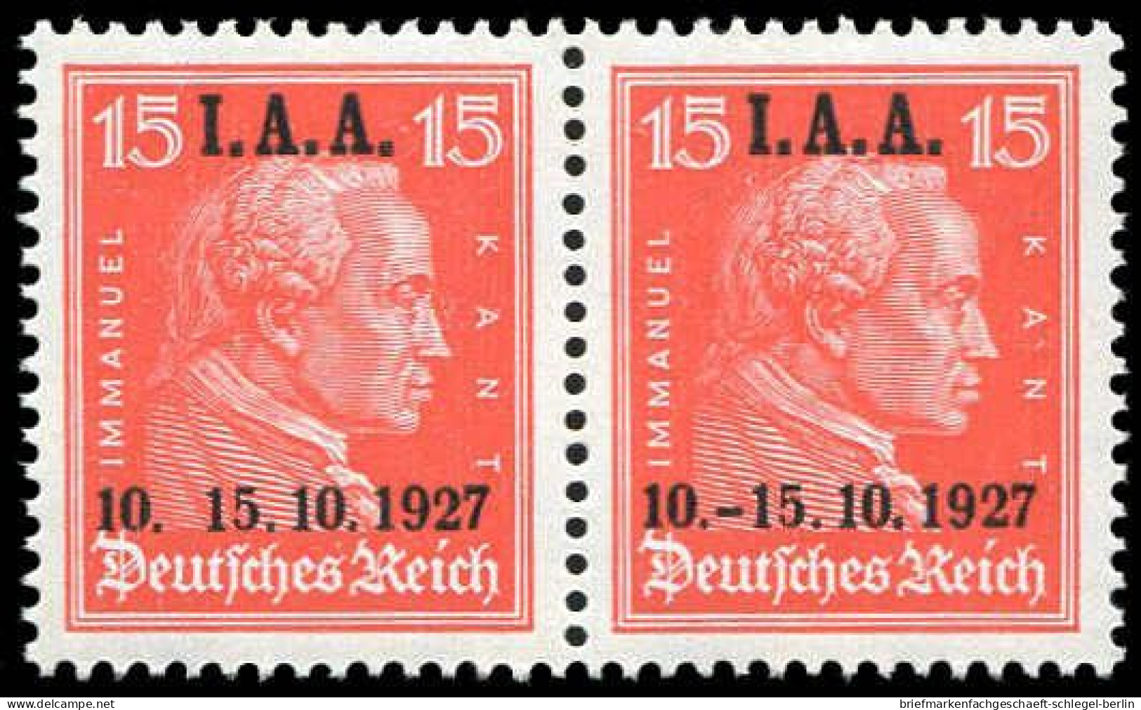 Deutsches Reich, 1927, 407 I, 407, Postfrisch - Sonstige & Ohne Zuordnung