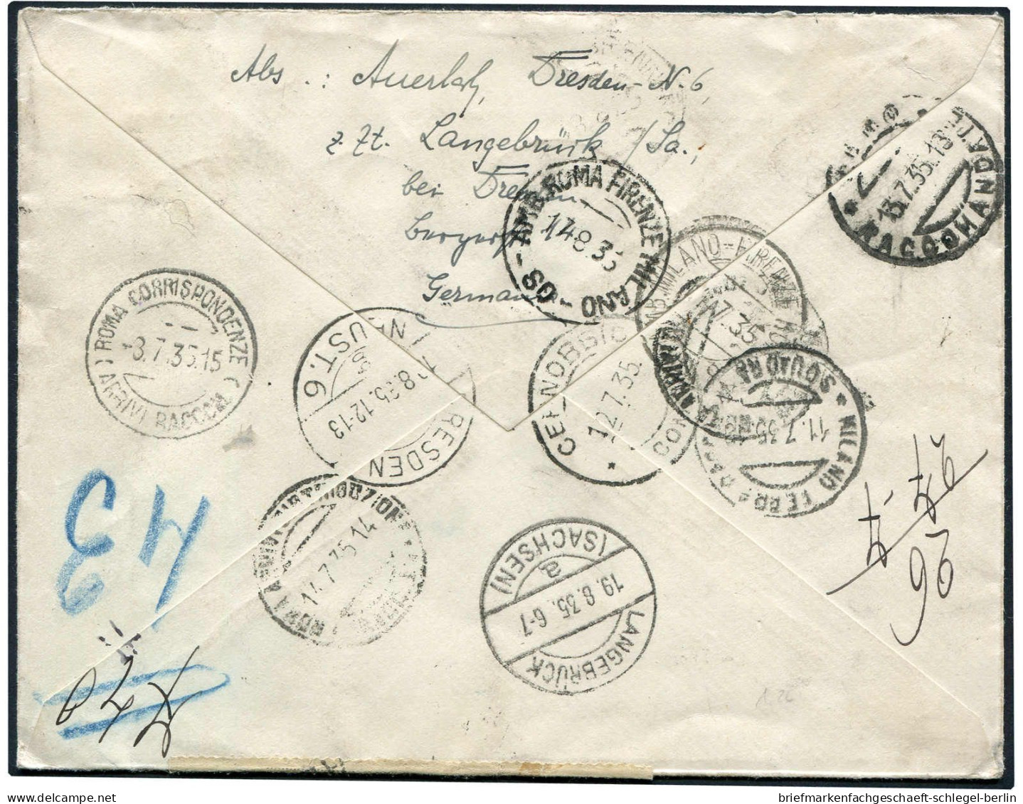 Deutsches Reich, 1935, 580-83, 573-5, FDC - Sonstige & Ohne Zuordnung