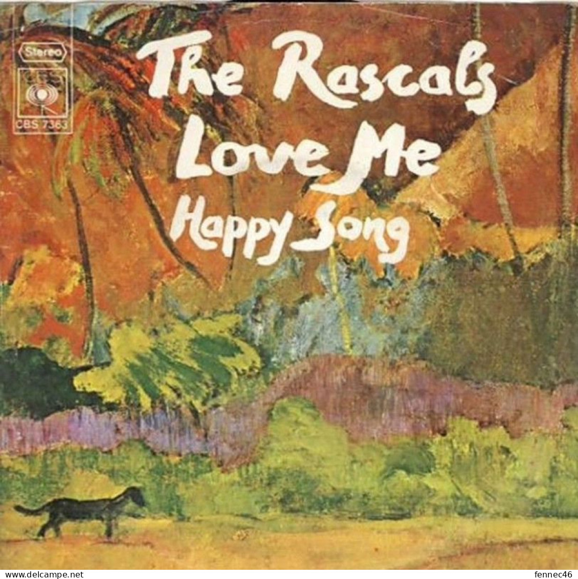 * Vinyle 45t -  THE RASCALS - Love Me, Happy Song - Autres - Musique Anglaise