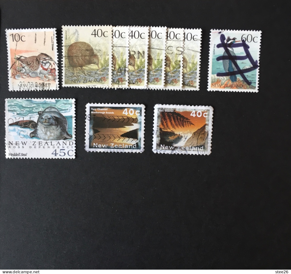 New Zealand Assorted Used Stamps - Otros & Sin Clasificación