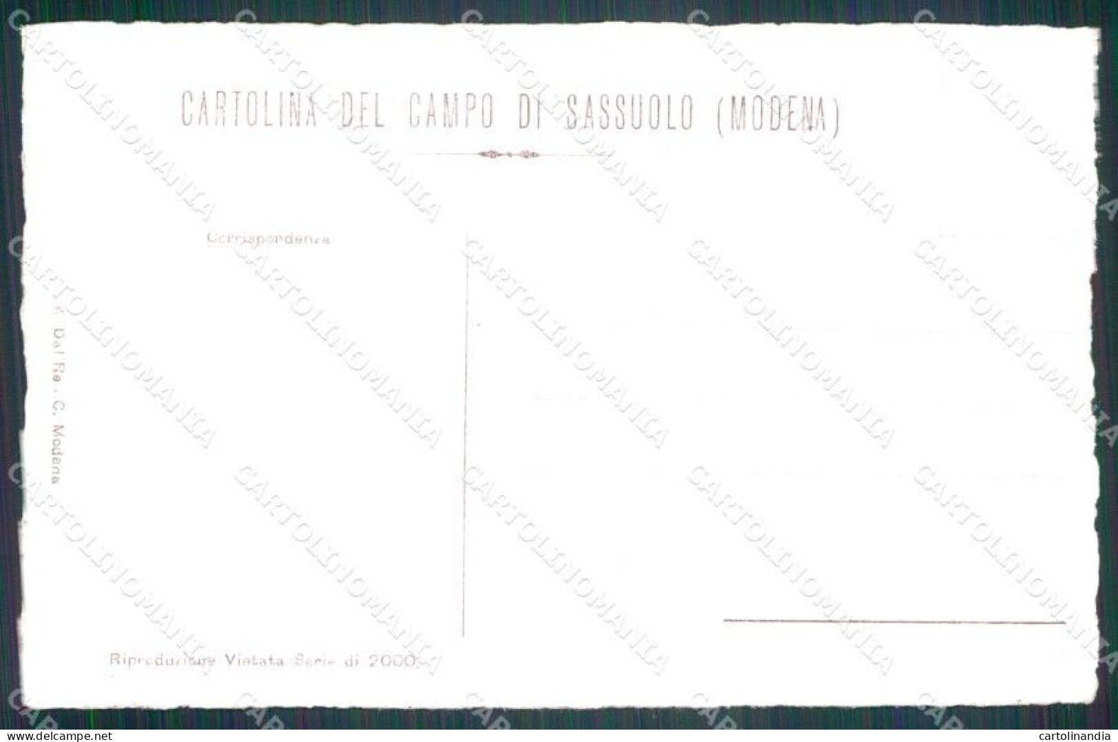 Militari Scuola Cavalleria Modena Campo Di Sassuolo Cartolina XF2876 - Régiments