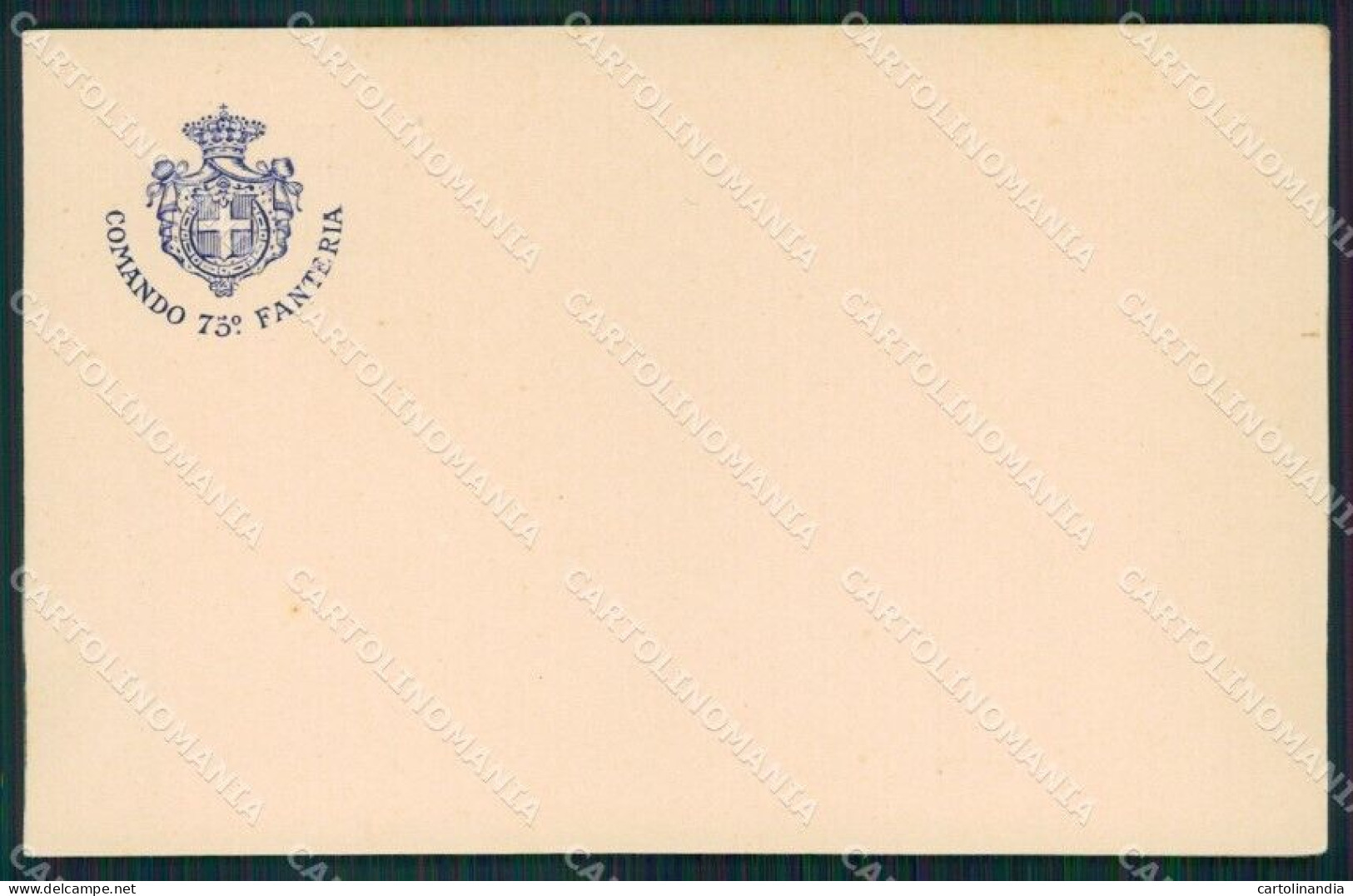 Militari 75º Reggimento Fanteria Cartolina XF0209 - Regimenten