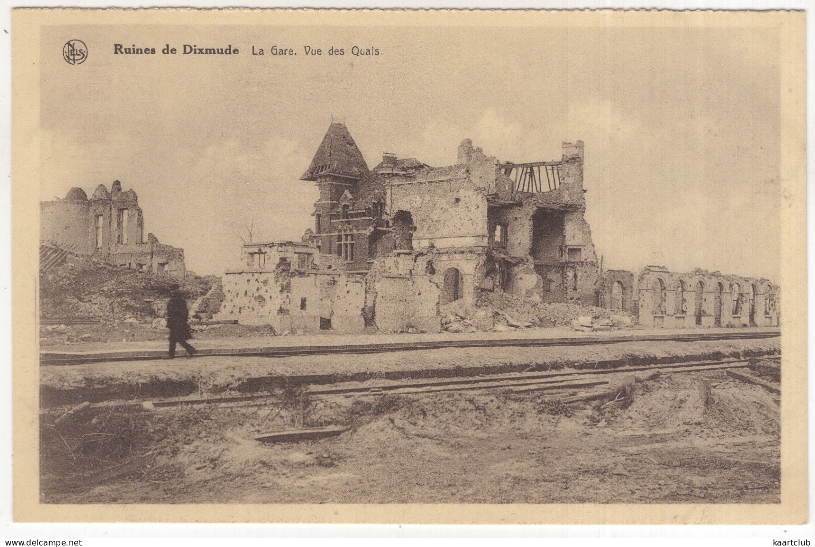 Ruines De Dixmude. La Gare. Vue Des Quais. -  (Belgique/België) - Diksmuide