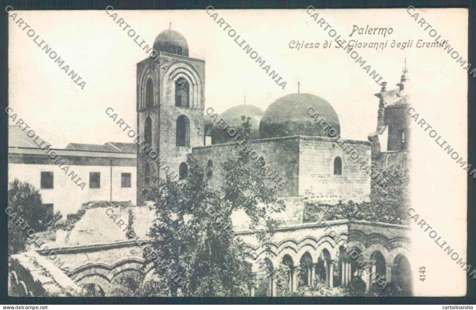 Palermo Città Chiesa San Giovanni Eremiti Cartolina ZT7542 - Palermo