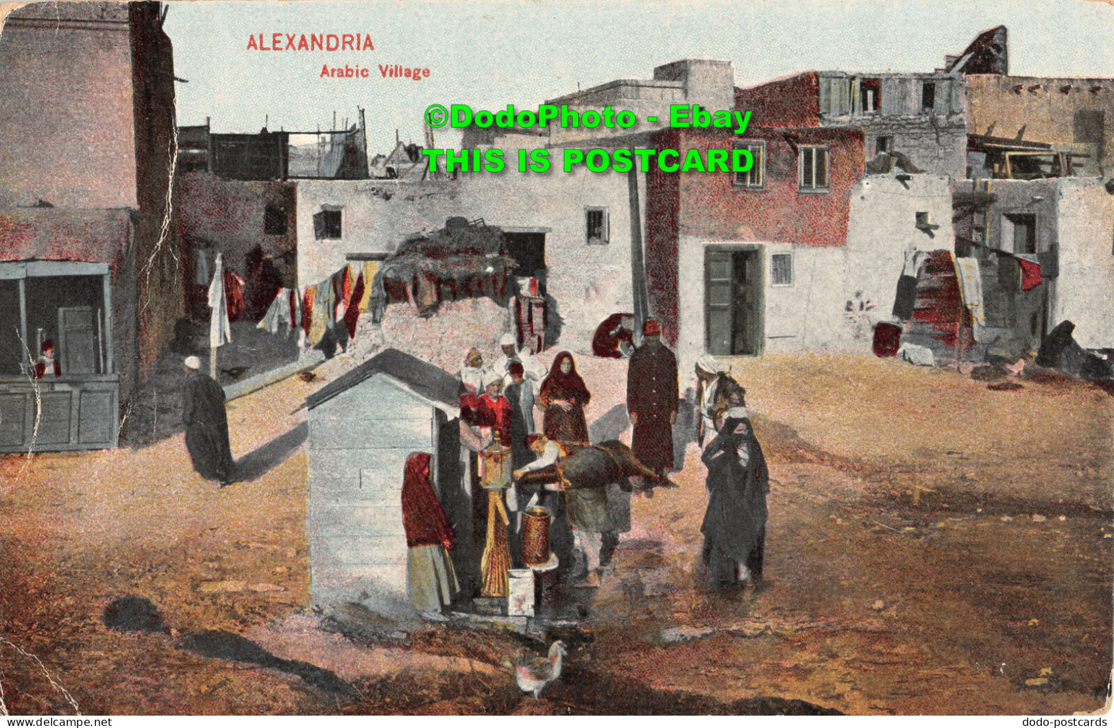 R411816 Alexandria. Arabic Village. The Cairo Postcard Trust. Egypte - Monde
