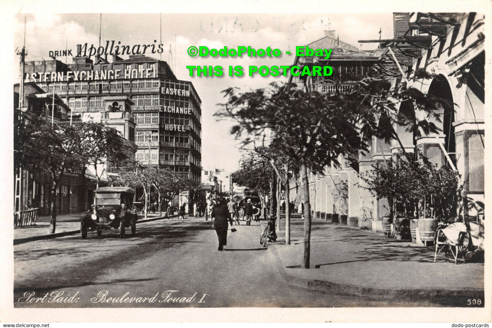 R411318 Port Said. Boulevard Fouad I. 508. Lehnert And Landrock. Egypt - Monde