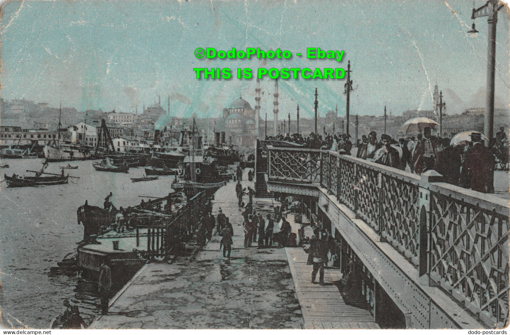 R411322 Constantinople. Le Nouveau Pont And Debarcadere Des Bateaux De Banlieue. - Monde