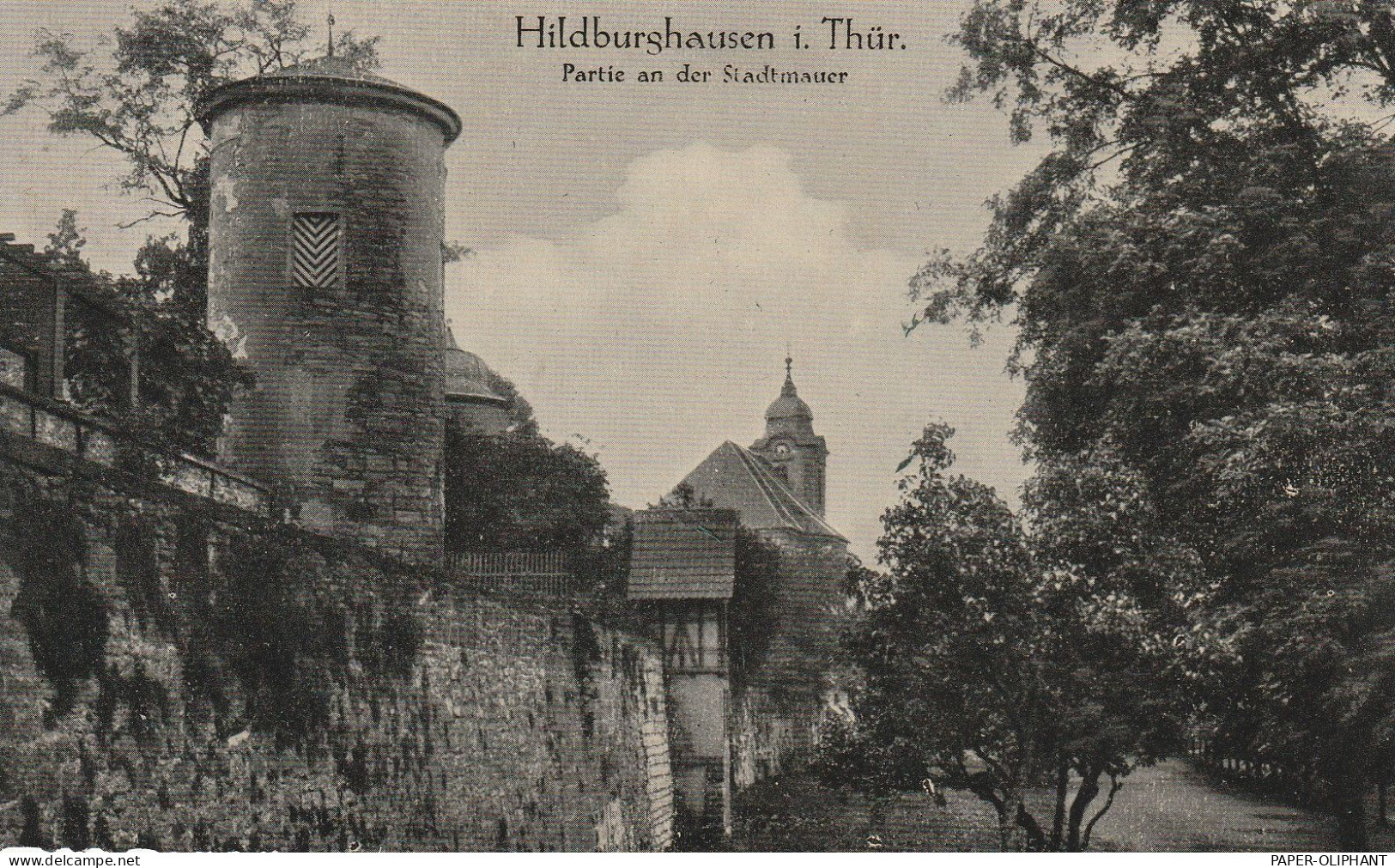 0-6110 HILDBURGHAUSEN, An Der Stadtmauer, 1942 - Hildburghausen