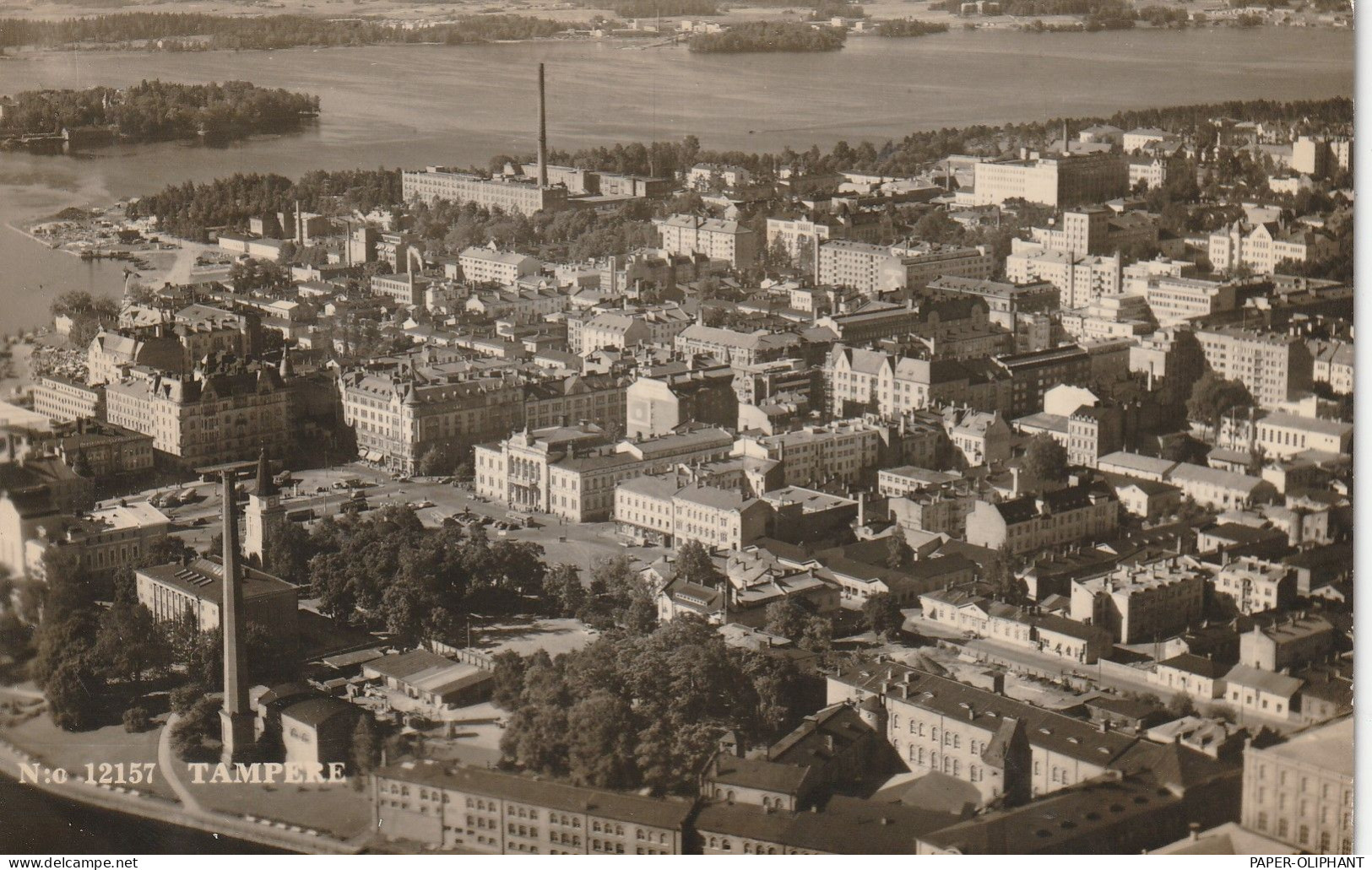 SF 30000 TAMPERE, Air View, 1957 - Finland