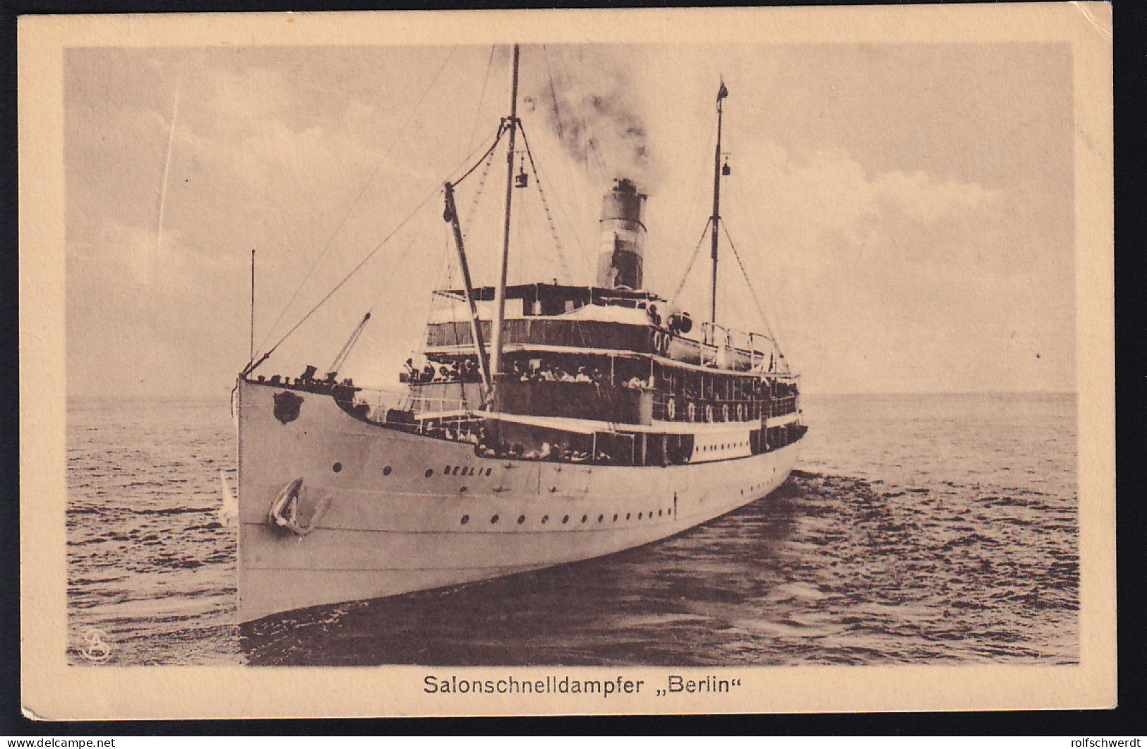 Salonschnelldampfer "Berlin",  - Steamers