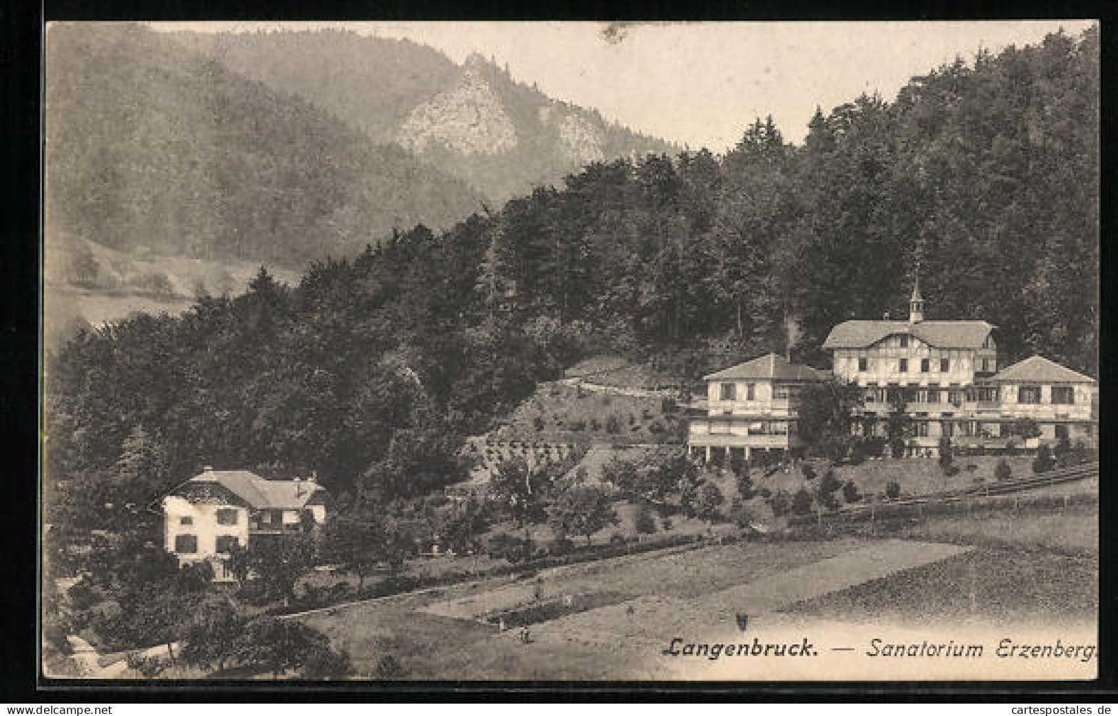 AK Langenbruck, Sanatorium Erzenberg  - Langenbruck