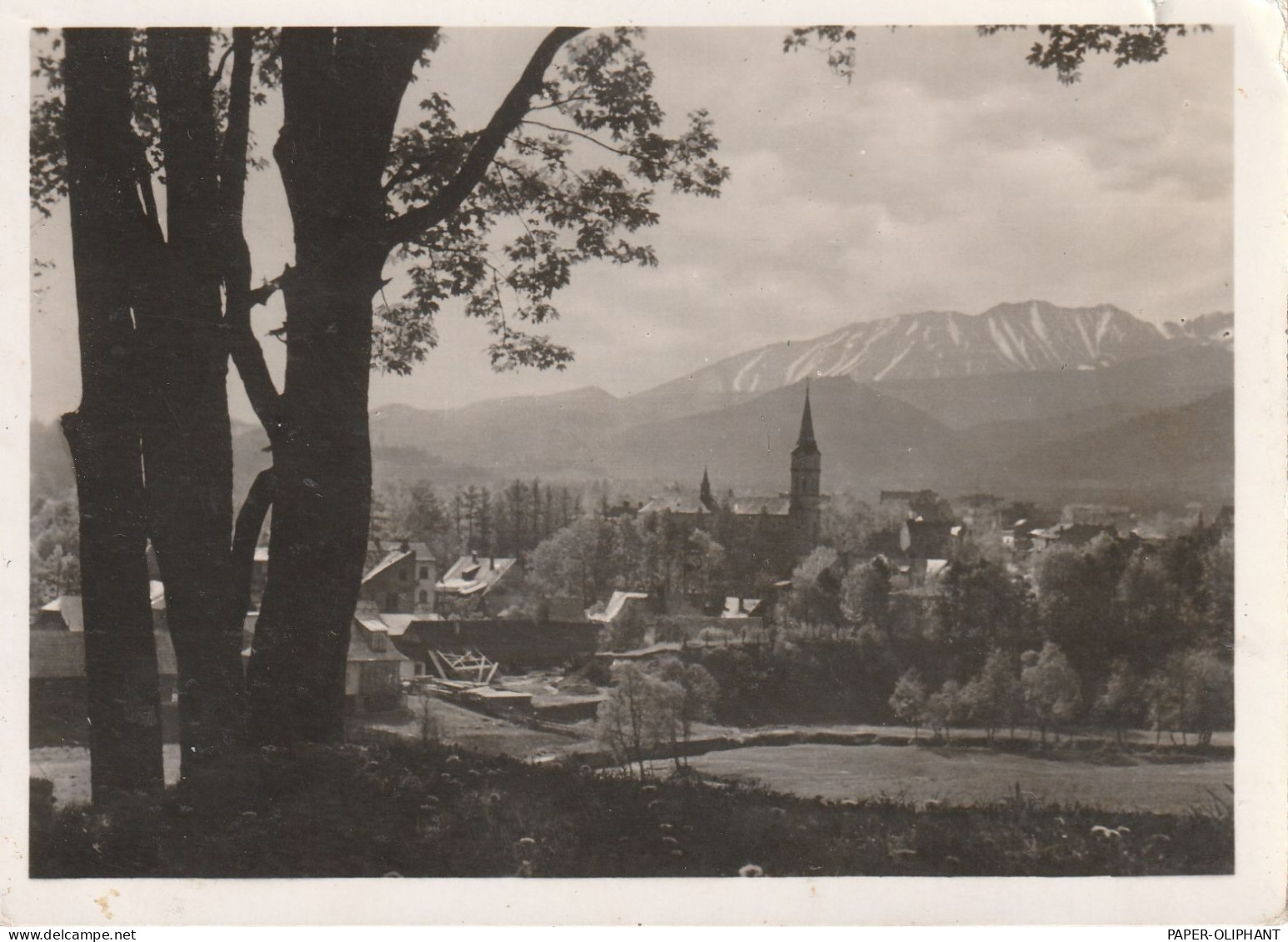 PL 34-500 ZAKOPANE, Gesamtansicht 1942, Deutsche Feldpost, Heeresunterkunftsverwaltung - Polen