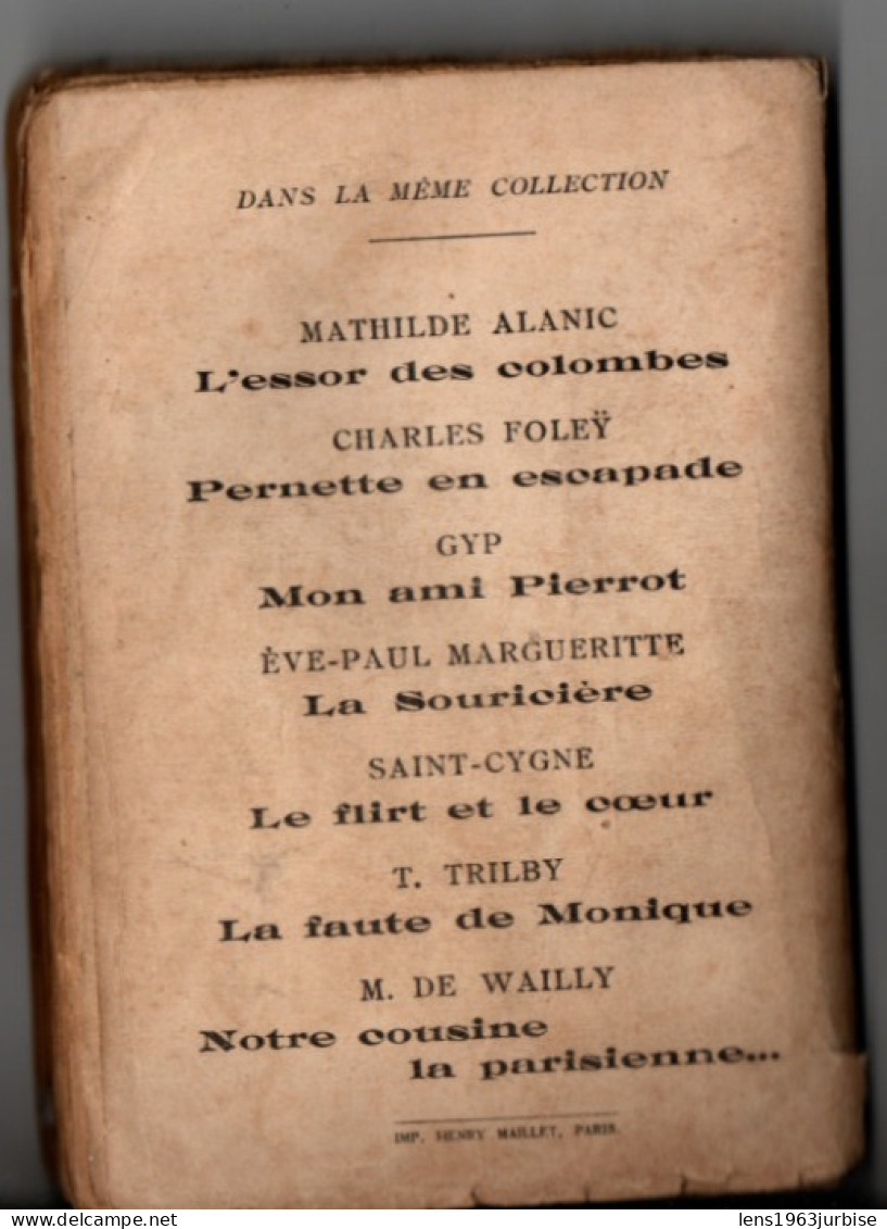 Le Manoir Aux Loups , Charles Foleÿ , Flammarion ( 1924 ) , Cachet De Bibliothéque Tâches De Rousseurs Trace D'usage - Romantique