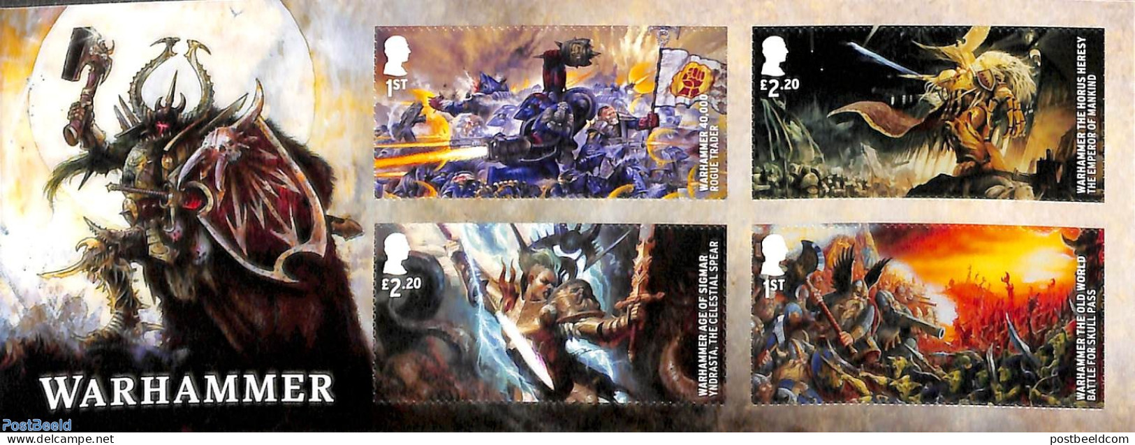 Great Britain 2023 Warhammer S/s S-a, Mint NH - Nuevos