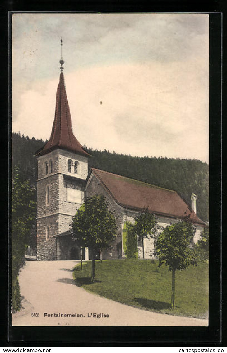 AK Fontainemelon, L`Eglise  - Fontainemelon