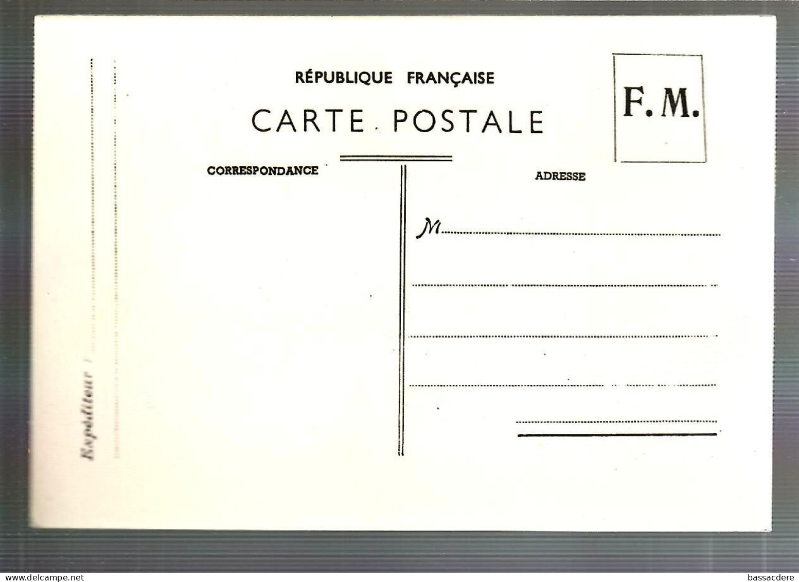 79638 -  CP  F.M. - Militaria