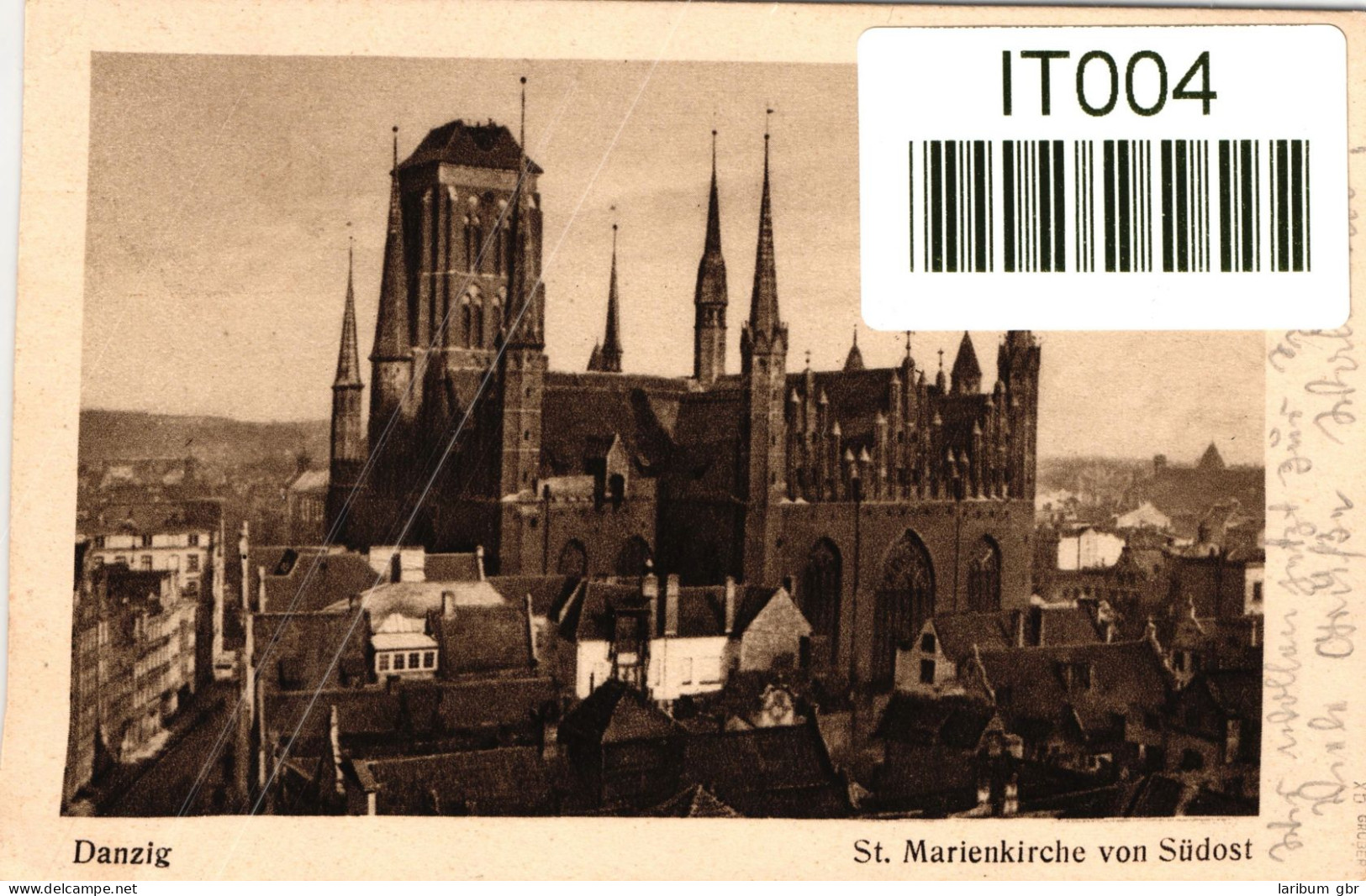 Danzig 194 Xb Auf Postkarte Als Einzelfrankatur Gepr. Gruber BPP #IT004 - Storia Postale