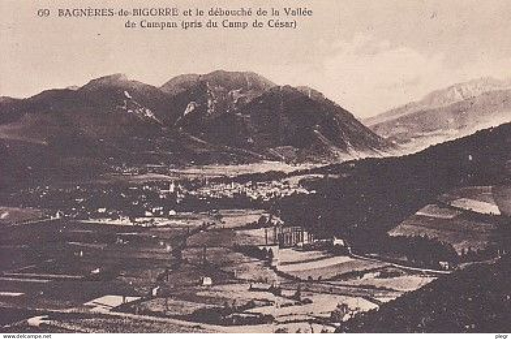 3-65059 01 45 - BAGNERES DE BIGORRE * - DEBOUCHE DE LA VALLEE DE CAMPAN - Bagneres De Bigorre