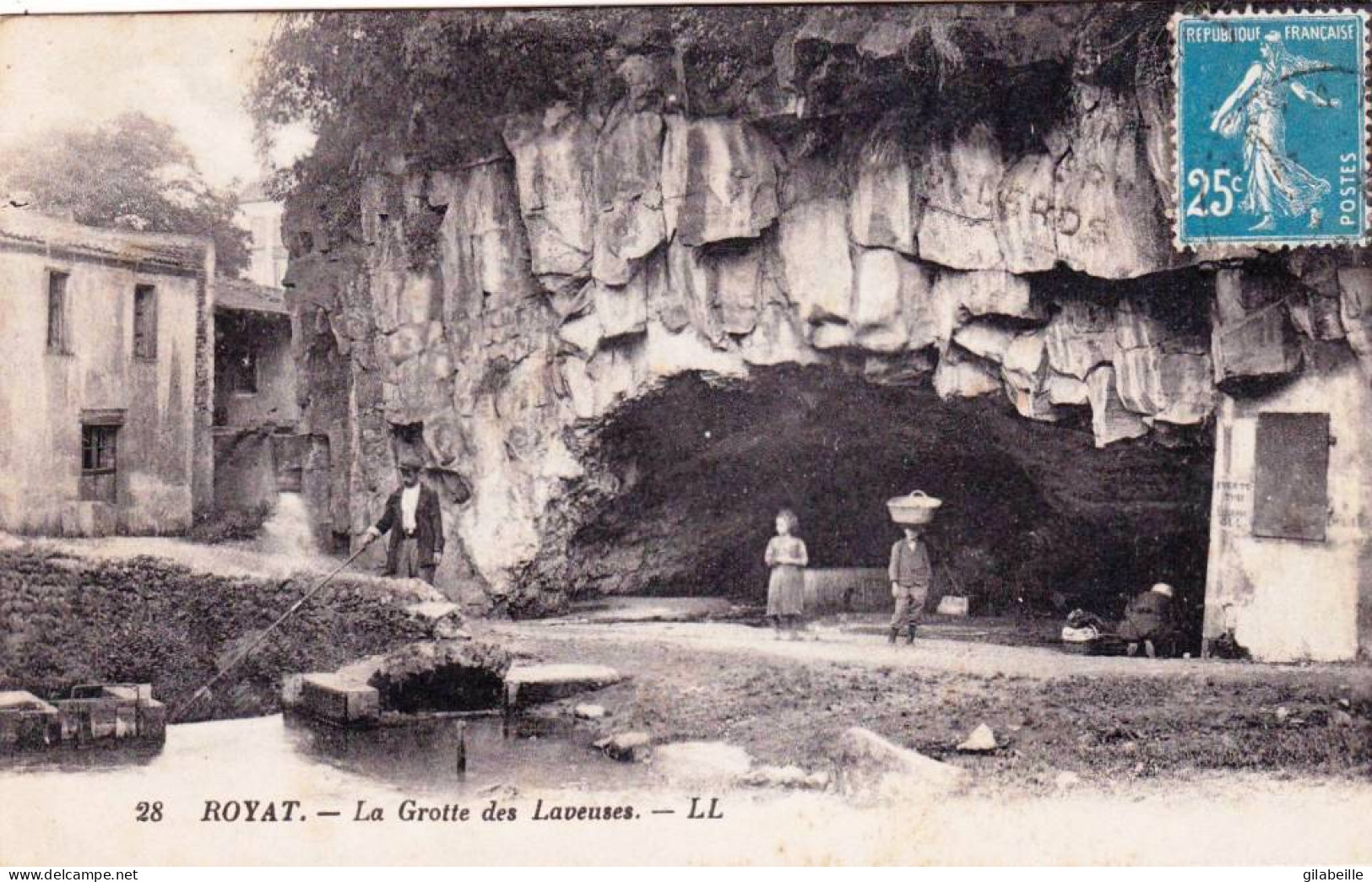 63 - Puy De Dome -   ROYAT -  La Grotte Des Laveuses - Royat